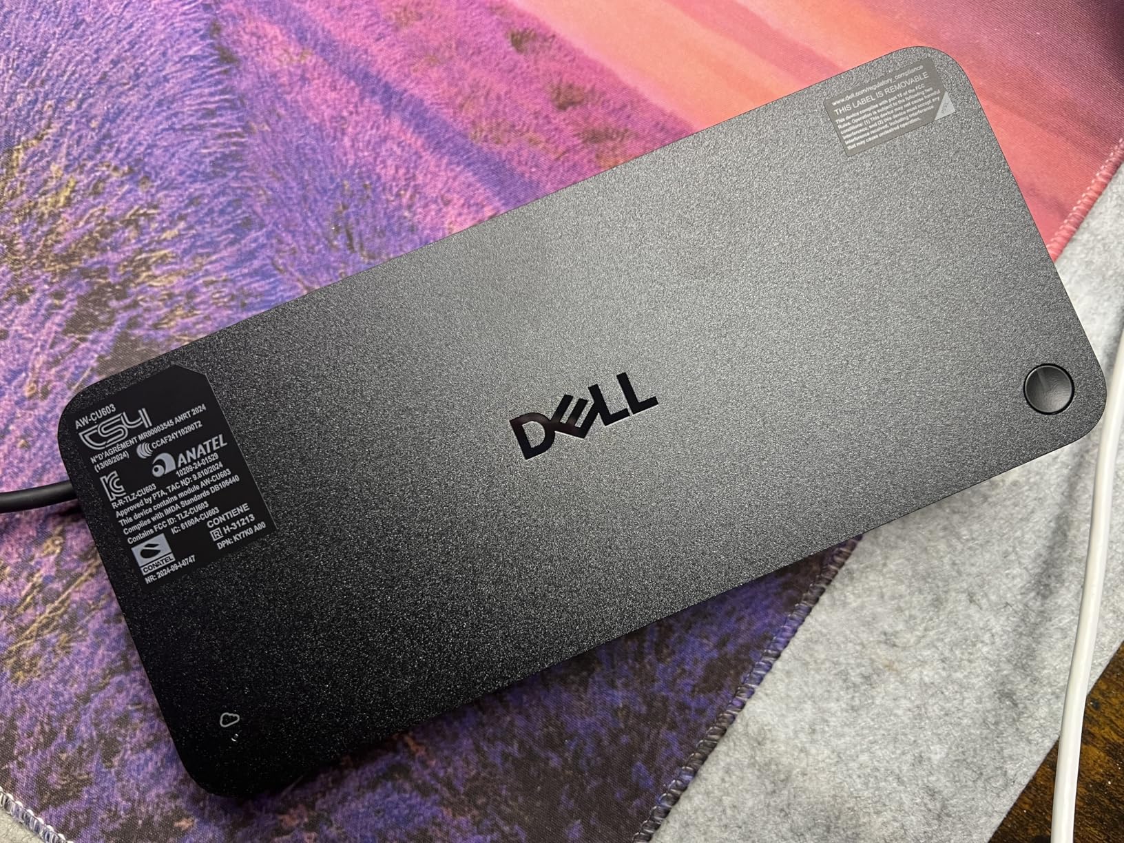 Dell SD25TB4 Pro Thunderbolt 4 Smart Dock - Supports 8k Display, 3 Years Warranty with 180W Adapter, HDMI, DisplayPort, Thunderbolt Cable, Cloth - USB C Docking Station Hub with Accessories customer photo 2