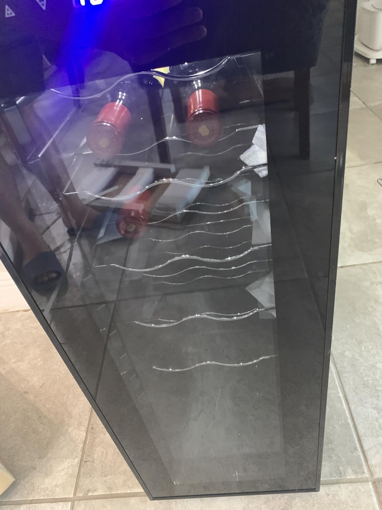 24 Inch Black Dual Zone Wine Fridge,20 Bottle & 88 Cans Wine and Beverage Refrigerator with Glass Door,Undercounter&Freestanding Stainless Steel Handle Wine Cooler Refrigerator for Home,Party customer photo 2