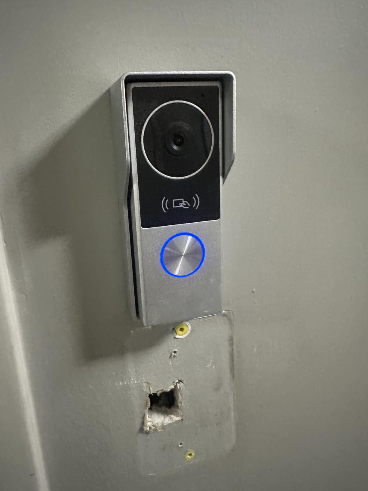 Wired Video Doorbell Camera with Indoor Monitor, Video Intercom System, 7