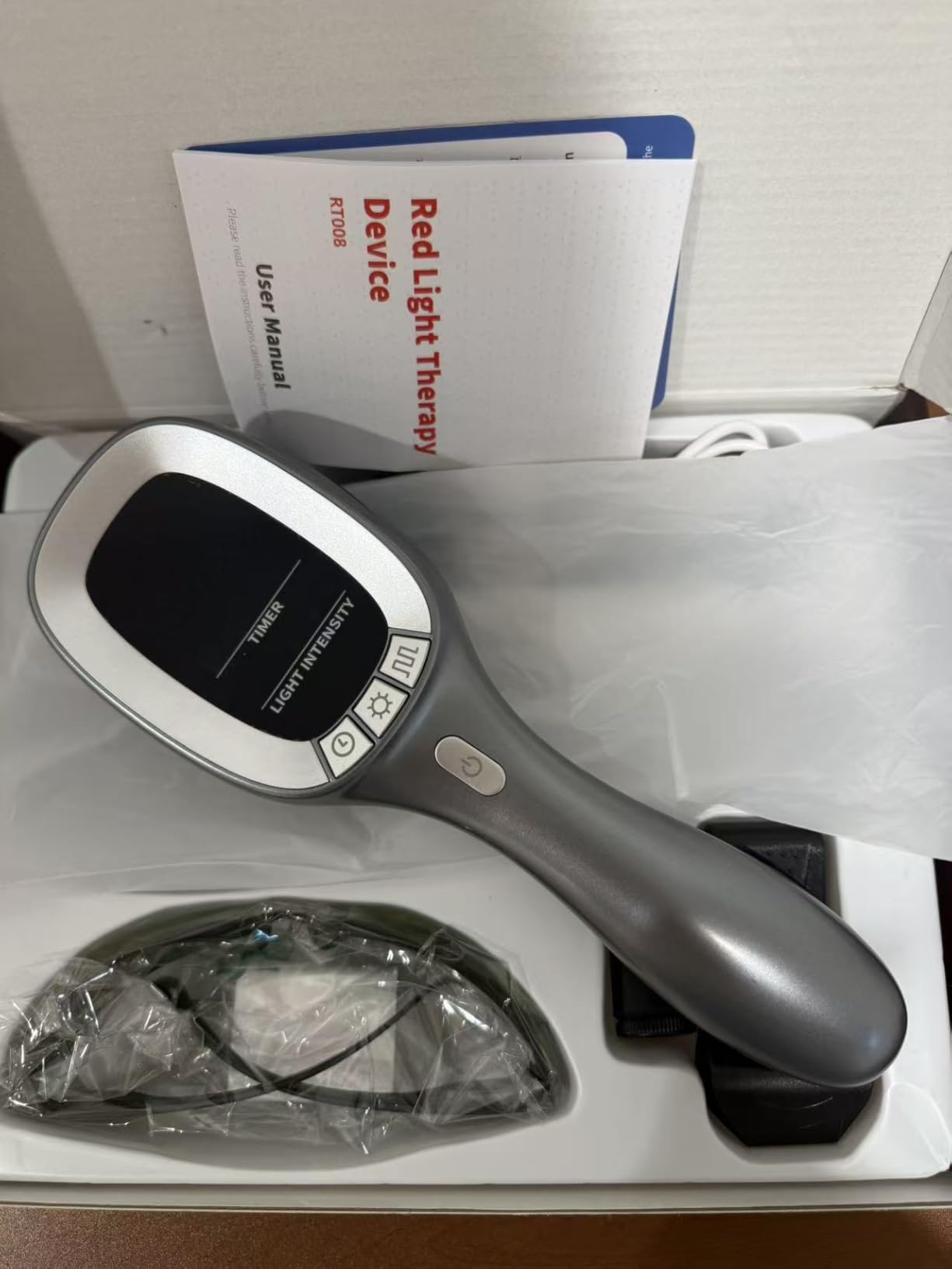 Cold Red Light Therapy Device - Dual Wavelength 808nm & 650nm Red Light Therapy Wand - Handheld Infrared Light Therapy for Body, Knee, Shoulder, Back, Muscles, Joints and Pets customer photo 1