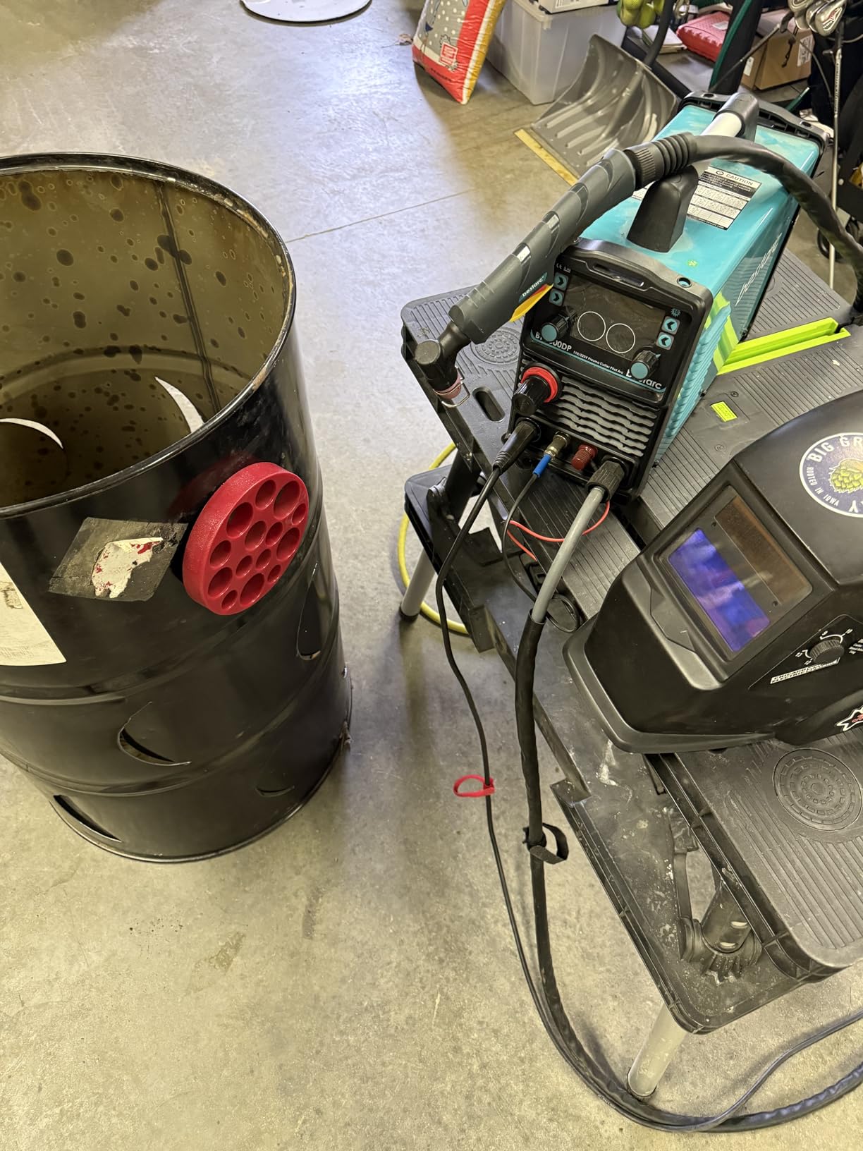 bestarc Pilot Arc Plasma Cutter, [Large LED Display][Air Sensor] 75A Plasma Cutter Machine 110/220V Dual Voltage, 1/2 Inch Clean Cut 1.2 Inch Max Cut, Post Flow Mesh, 2T/4T for Beginners DIY customer photo 1