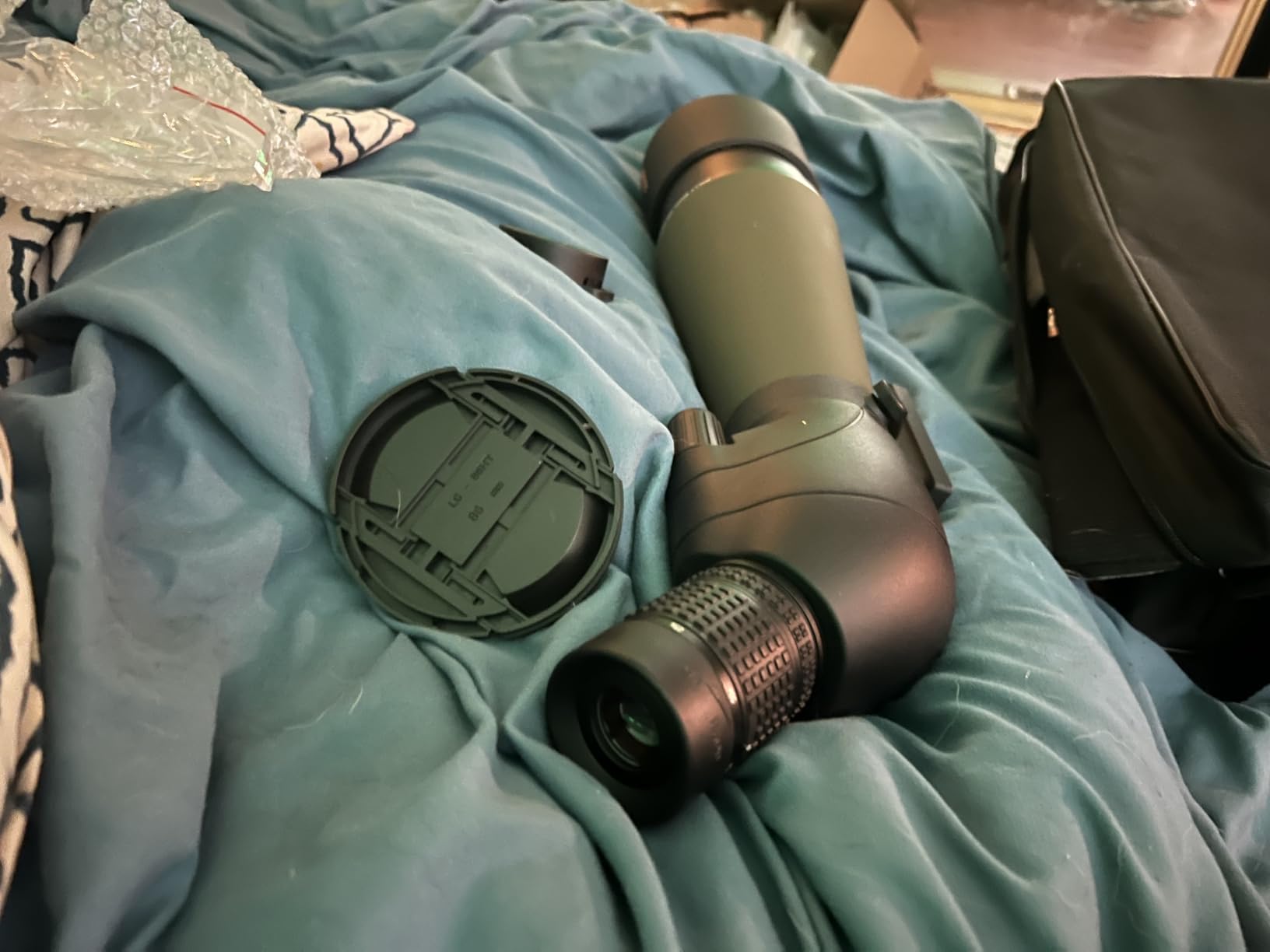 Gosky Flagship 25-75x80 Spotting Scope - Spotting Scopes with Tripod, Carrying Bag and Quick Phone Holder BAK4 Waterproof Spotter Scope for Bird Watching Target Shooting,Upgraded Version customer photo 2