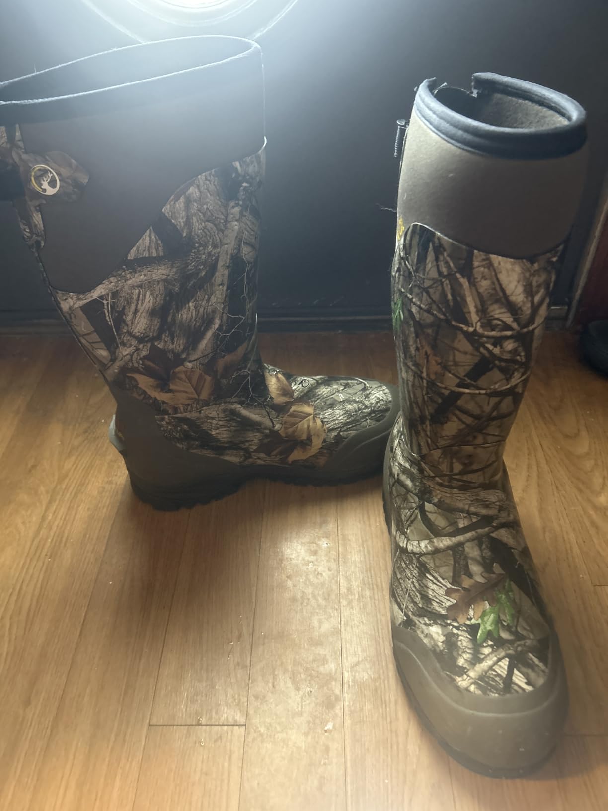 Kalkal Hunting Boots for Men with 800g Insulation, Waterproof Men's Insulated hunting boots with 7mm Neoprene, Sturdy Warm Rubber Boots for Outdoor Hunting Boots for Men (Size 6-14) customer photo 1