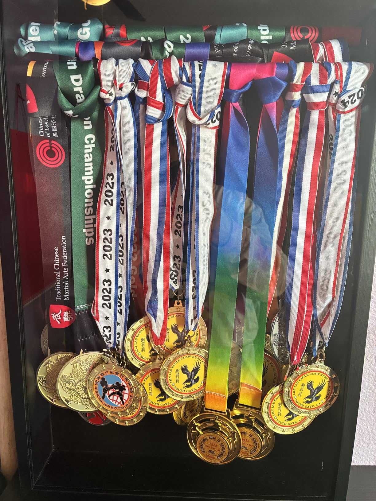 Medal Hanger Display Case, Dust-Proof 22