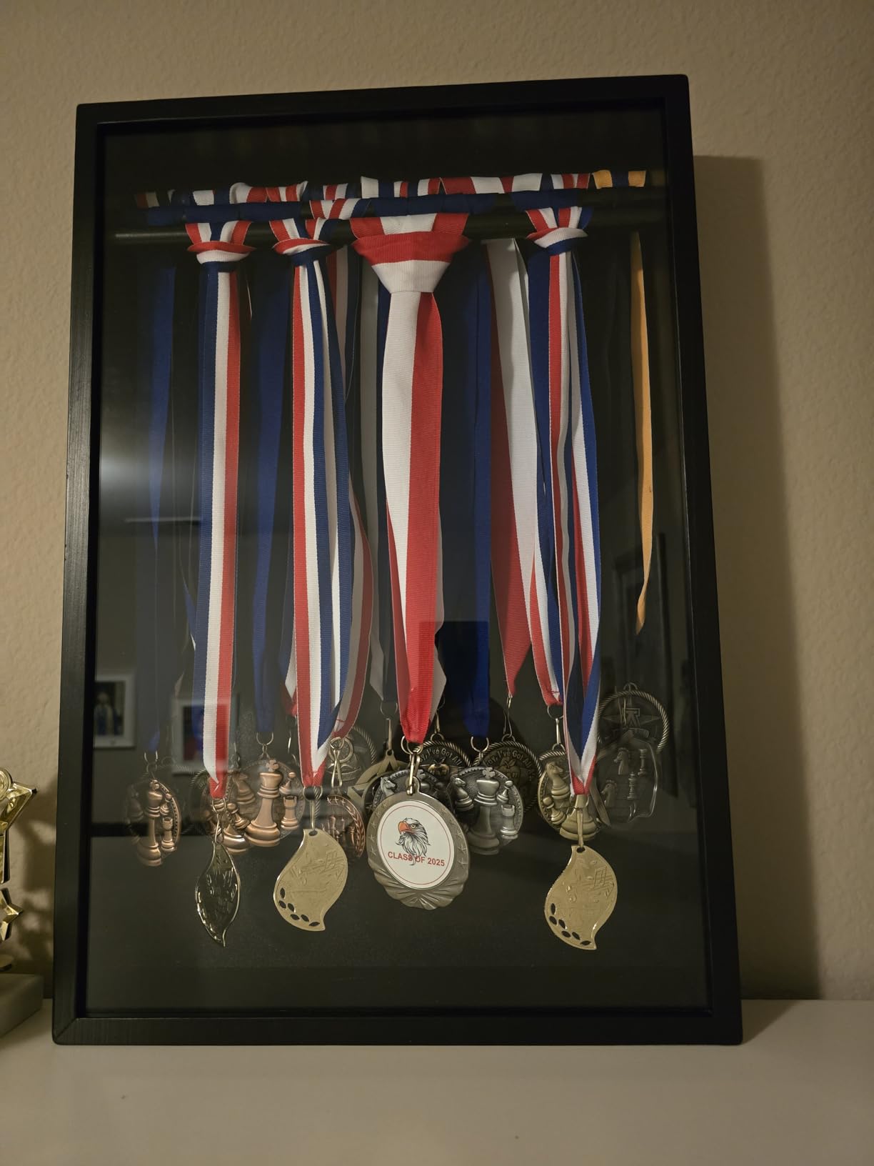 Medal Hanger Display Case, Dust-Proof 22