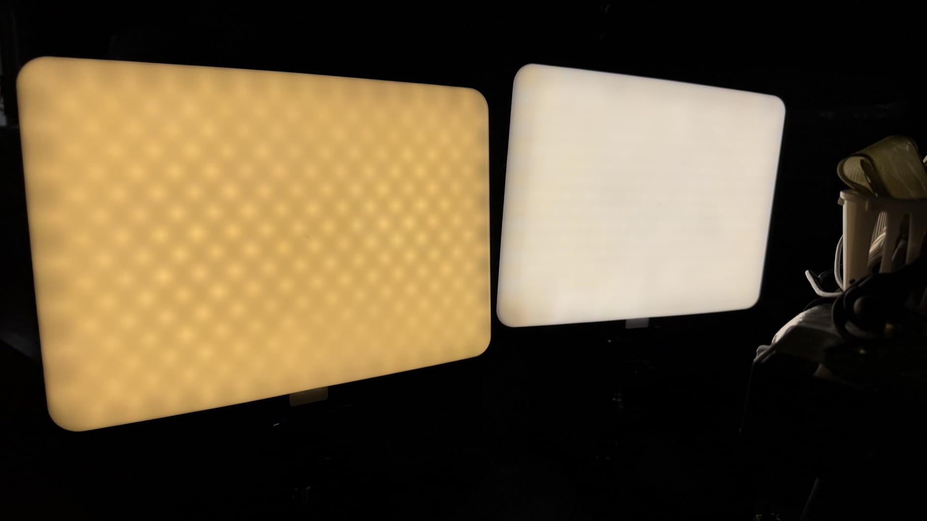 Studio Lights for Video Recording, 2-Pack 14 Inch LED Video Light Panel Kit with 70.8