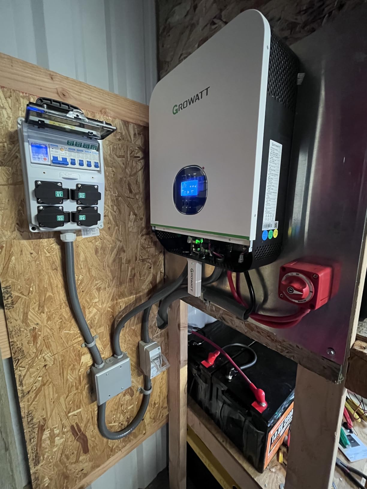 ECO-WORTHY 4.68KWH 1200W 48V Solar Power Kit with N-Type Bifacial Panels and Li-Battery customer photo 1