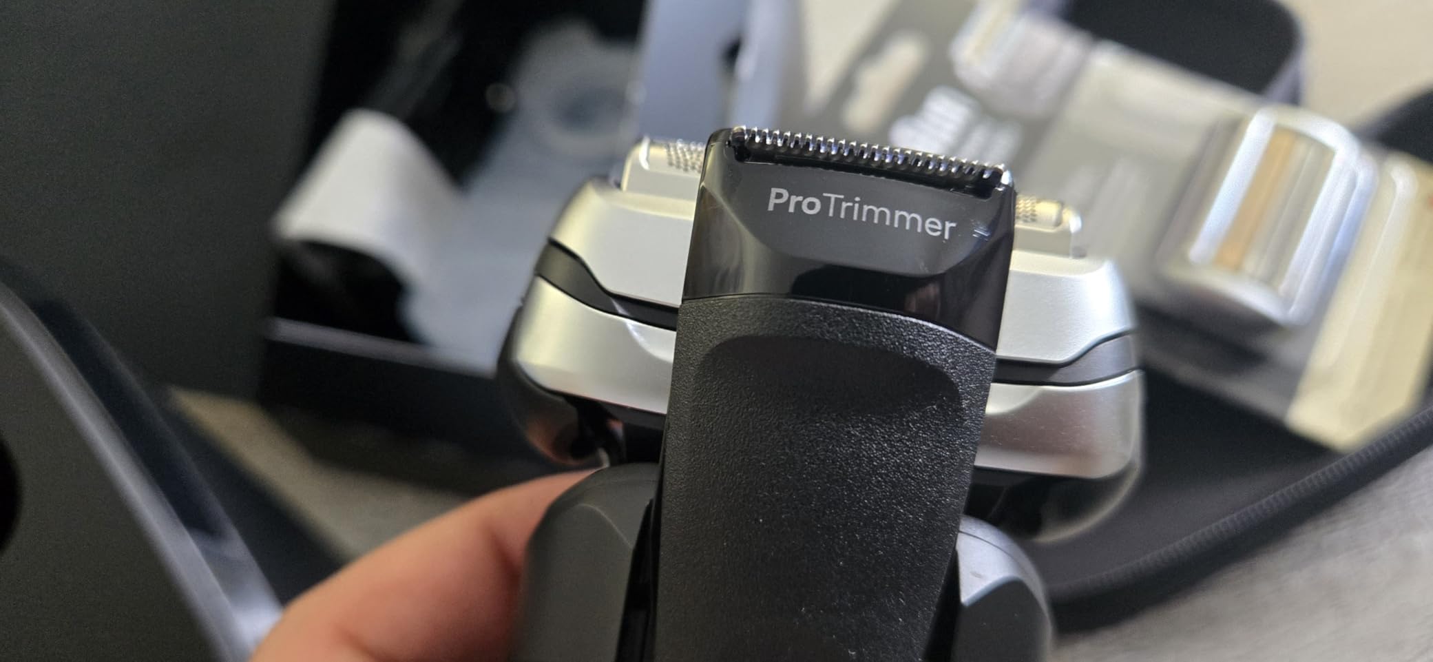 Braun Series 9 PRO+ Electric Shaver, Pro SensoAdapt, 6in1 SmartCare Center, Wet & Dry Razor, 9660CCPS, Black customer photo 1