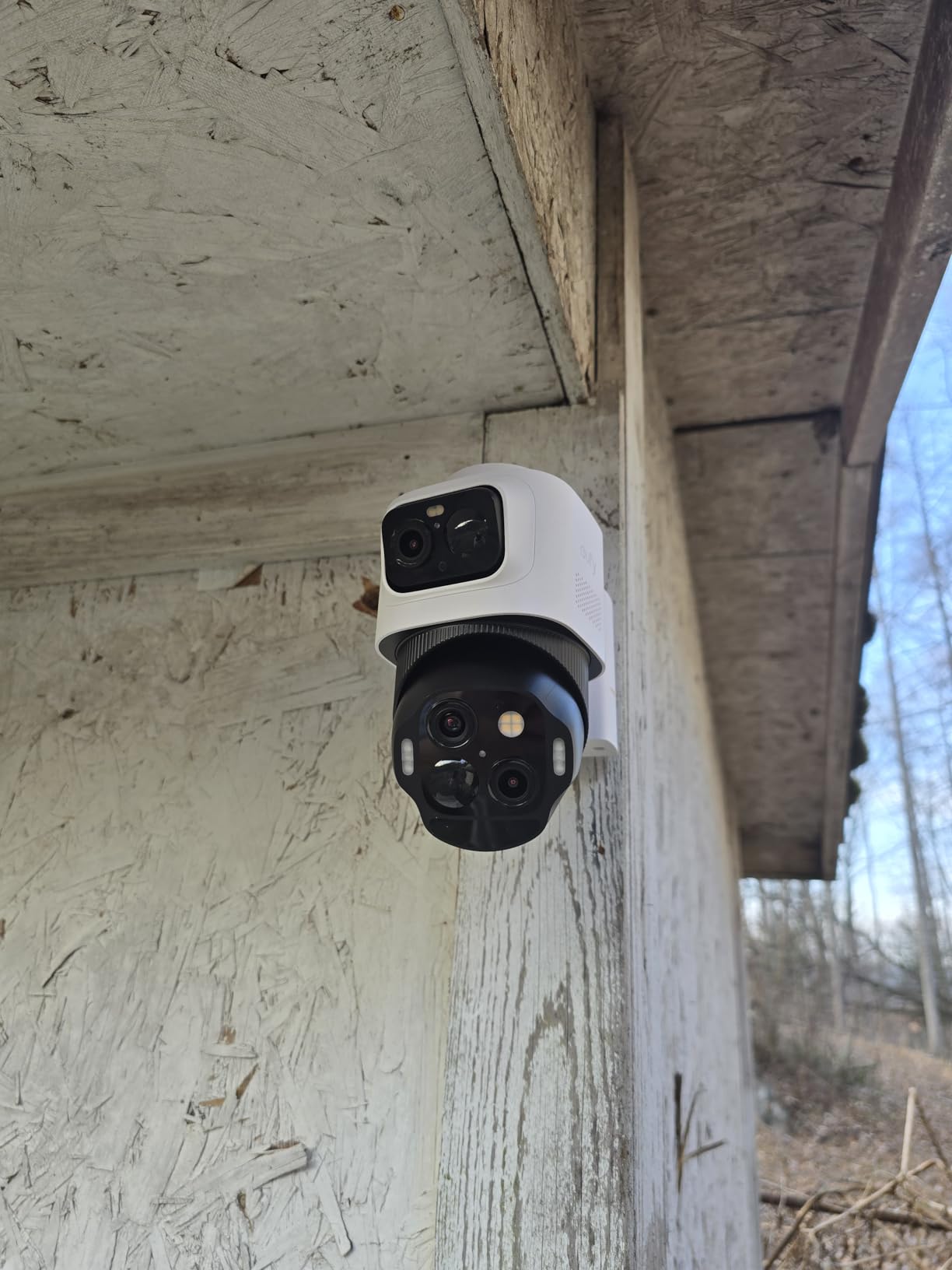 eufy Security eufyCam S4,4K Solar Camera Wireless Outdoor, Triple Lens Bullet-PTZ Cam, 360° View, 8X Auto Zoom, AI Recognition,AI Track, Color Night Vision, 0 Monthly Fee, Built in 32 GB Storage customer photo 1