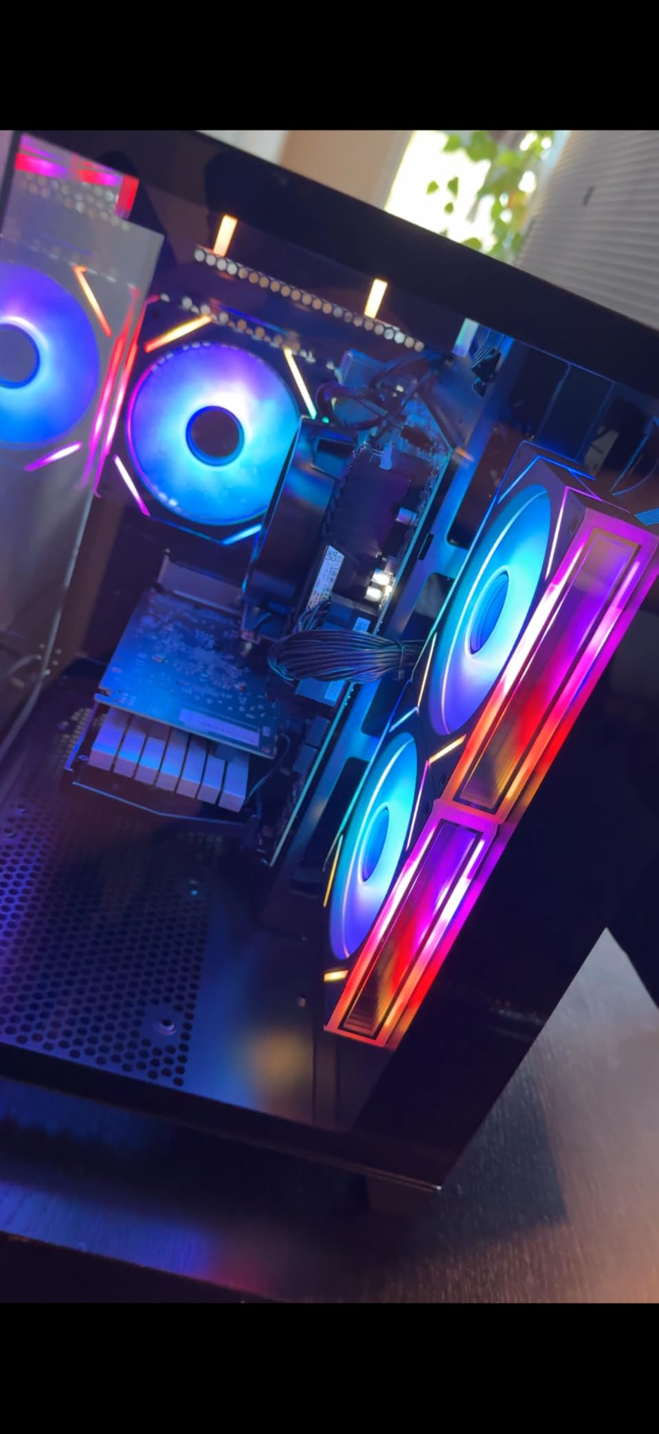 Gaming Desktop Computer PC, AMD Ryzen 5 5600, RTX3050 6GB, 32GB DDR4 RAM and 1TB M.2 NVMe PCle, ARGB Fan, WiFi, Game Design Office Console, Sea View Room, Prebuilt Gaming PC Tower customer photo 1