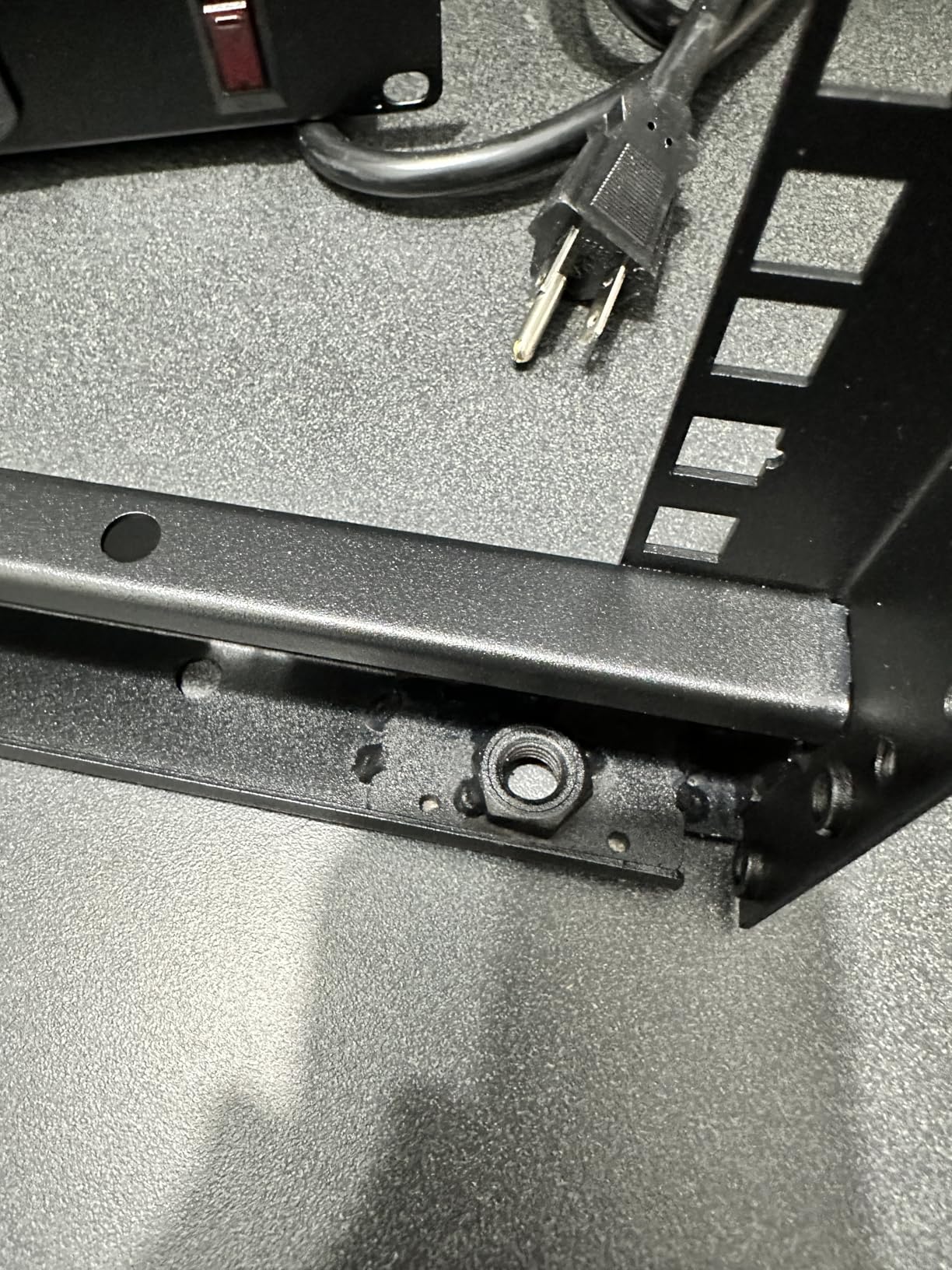 RackPath 12U Open Frame Network Rack with 2X 14in Vented 1U Shelves - Wall Mount/Floor Standing, Heavy Duty 150 lbs Capacity customer photo 2