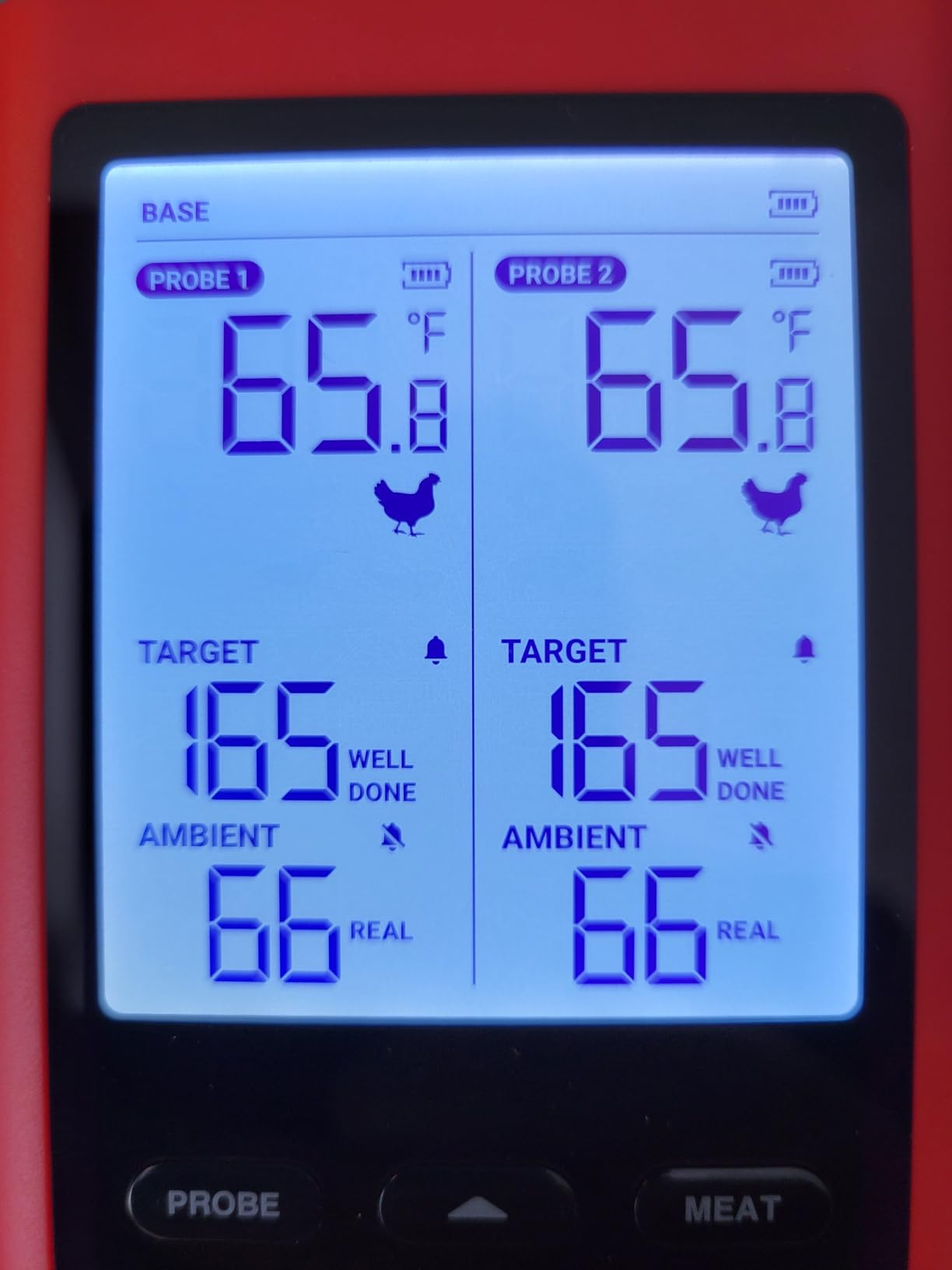 ThermoMaven 3000FT Smart Wireless Meat Thermometer, Sub-1G Long Range, 6 Sensors NIST Certified Accuracy, 2 Thin Probes, Standalone Base with Large LCD for Grill, Smoker, Oven, BBQ customer photo 2