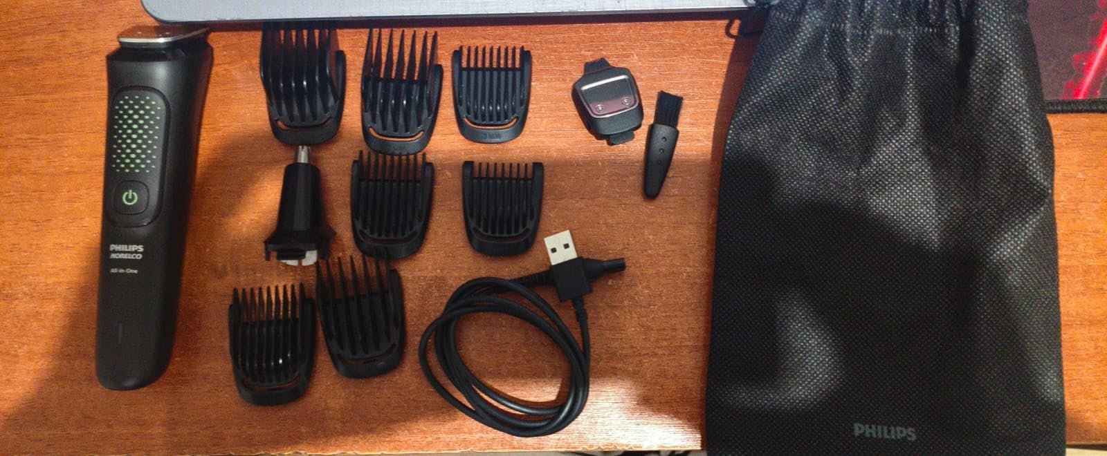 Philips Norelco All-in-One 3000 Series 13 in 1 Trimmer, Beard Styler & Men's Hair Clipper, 9 Length Settings & Self-Sharpening Skin-Friendly Blades, MG3919/50 customer photo 1