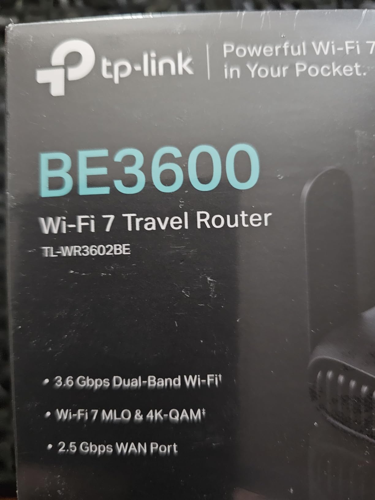 TP-Link Roam 7 BE3600 Wi-Fi 7 Portable Travel Router | Dual-Band, 2.5G Port, USB 3.0 | Multi-Modes in One | OpenVPN, WireGuard | Public WiFi Sharing for Hotel/Cruise/RV/Plane | No 6 GHz | TL-WR3602BE customer photo 2