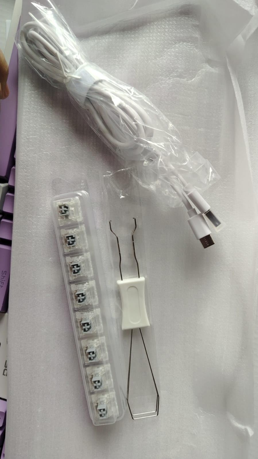 Redragon K671KS Wireless Mechanical Gaming Keyboard, Tri Mode BT/2.4G/USB-C Hot Swappable Custom Keyboard, RGB Backlit Computer Gaming Keyboards, PBT Keycaps, Programmable for PC/Tablet/MAC customer photo 1