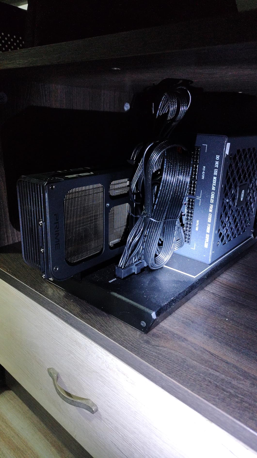 PCCOOLER PSU Fully Modular Power Supply, 750W ATX 3.1, 80 Plus Gold Certified, PCIe 5.1 12V-2×6, Japanese Capacitors, Ultra-Flexible Cables, 5-Year Warranty(KN750) customer photo 2