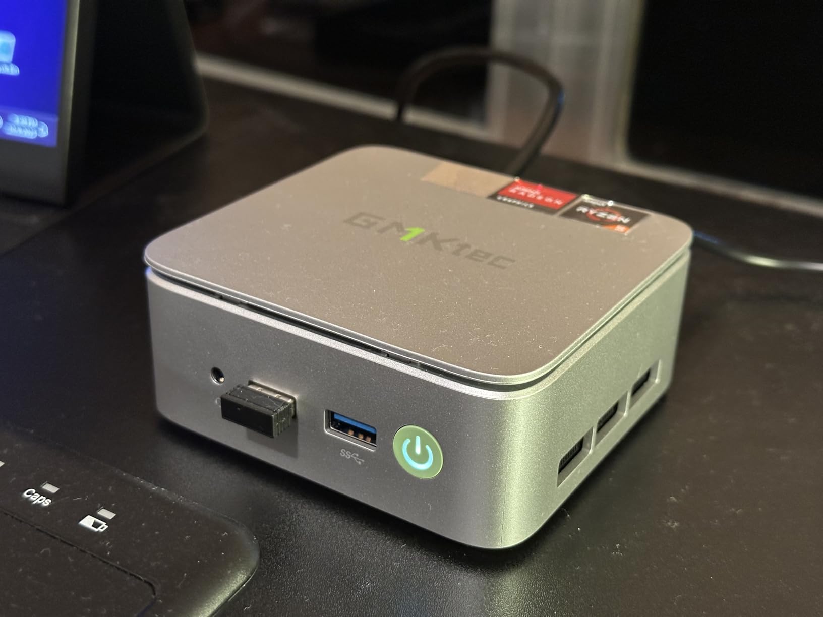 GMKtec Mini PC Ryzen 5 3500U, 16GB RAM 512GB SSD, 2.5GbE LAN Desktop Computer for Proxmox, Triple 4K Display customer photo 1