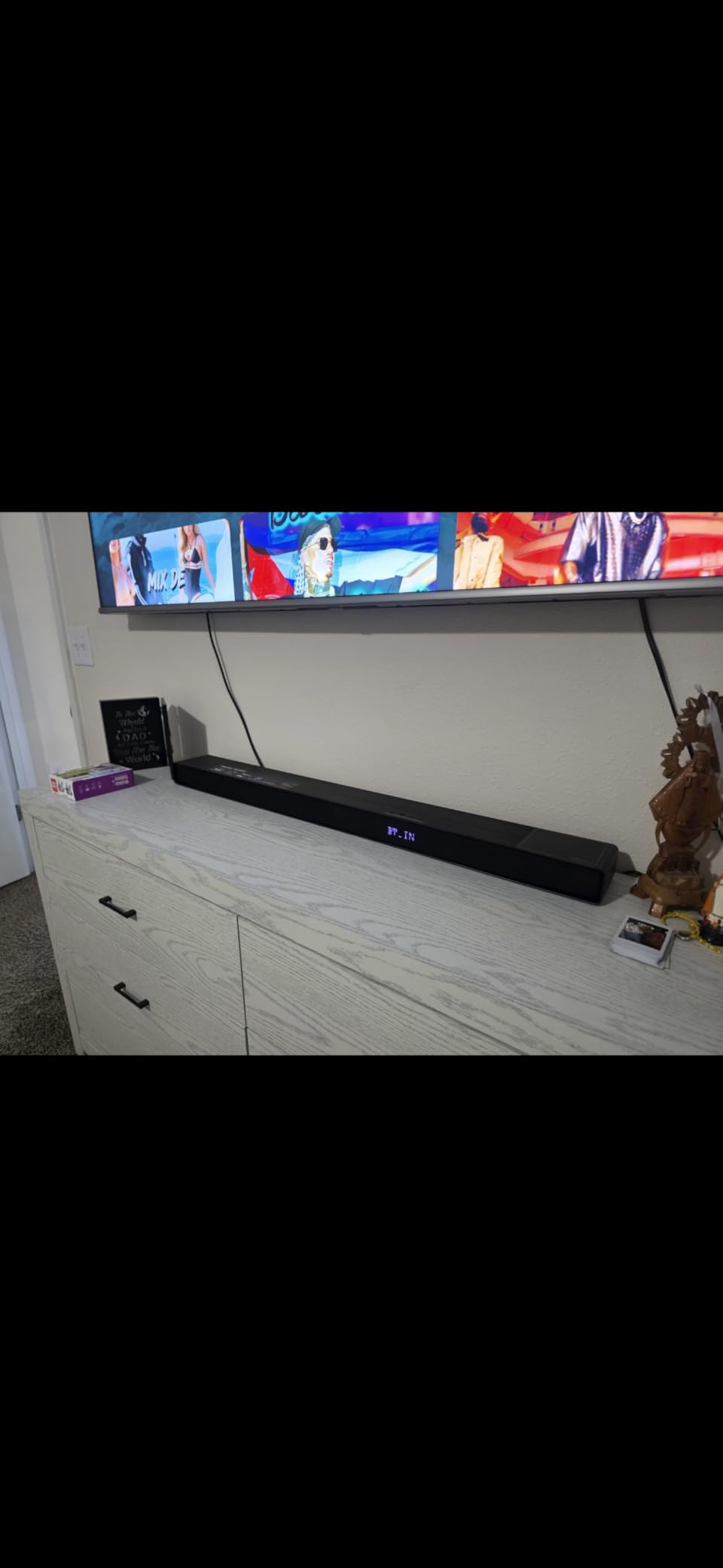 Hisense AX5140Q 5.1.4Ch Sound Bar with Wireless Subwoofer, Dolby Atmos, DTS:X, Bluetooth 5.3, Roku TV Ready, HDMI/AUX/ARC/Optical/USB, EzPlay, 7 EQ Modes, Hi Concerto, Room Calibration customer photo 1
