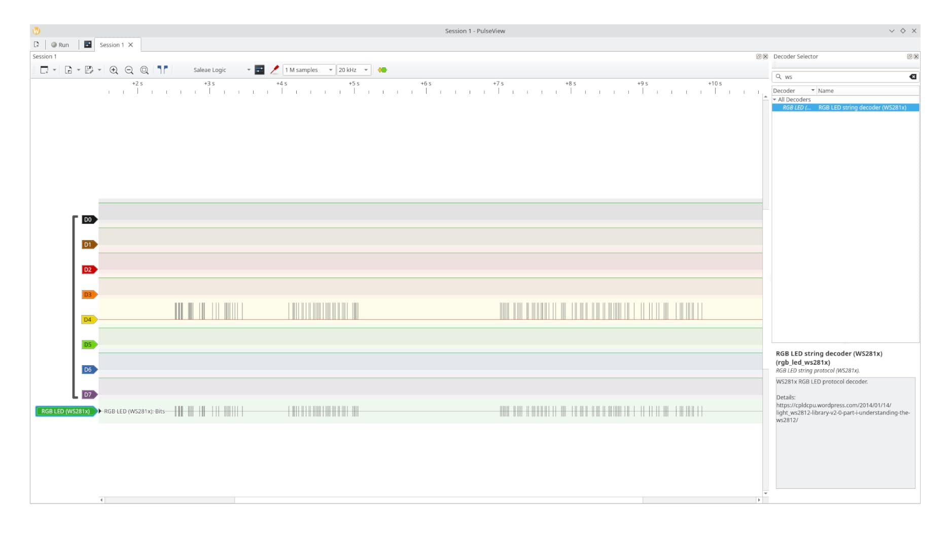 Logic Analyzer 8 Channels 24MHz USB Kit with Base Module, Breadboard Breakout Board customer photo 2