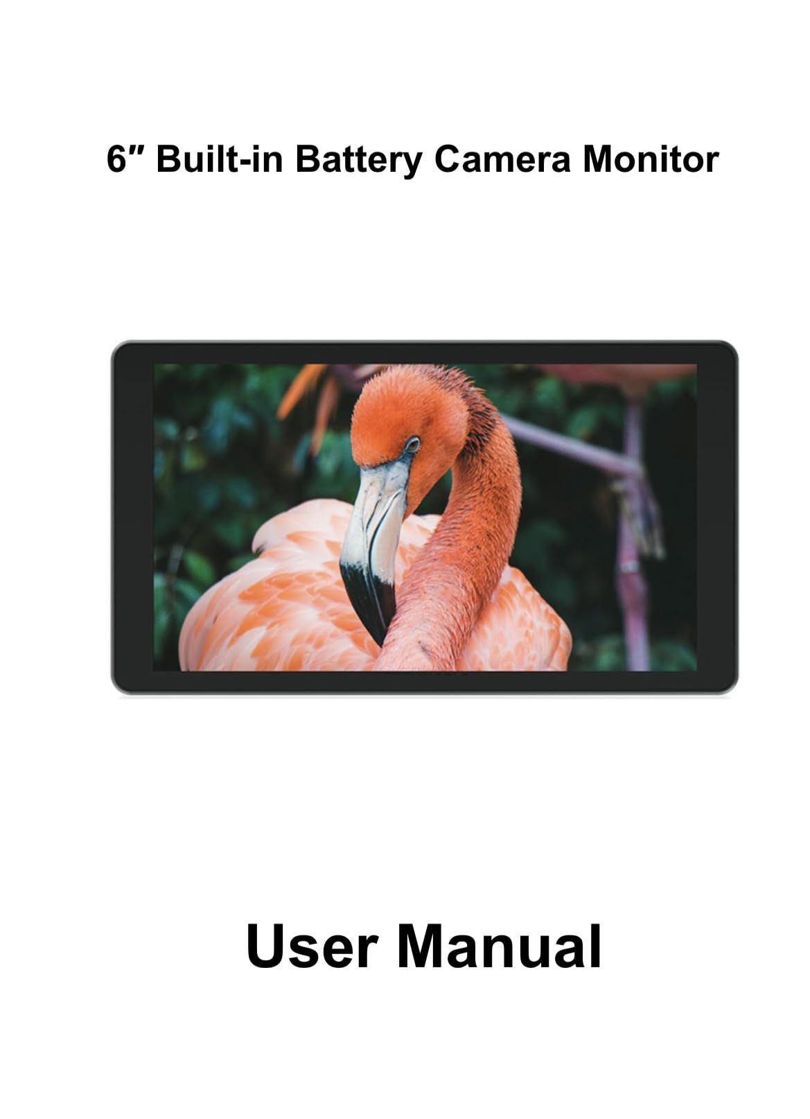 FEELWORLD P6XL 6 Inch Camera Monitor, 1200nit IPS Touch Screen 1920x1080 Built-in 3000mAh Battery Camera Field Monitor with Sunshade, Video Assist HDR Waveform Focus Peaking 3D LUT 4K HDMI customer photo 1