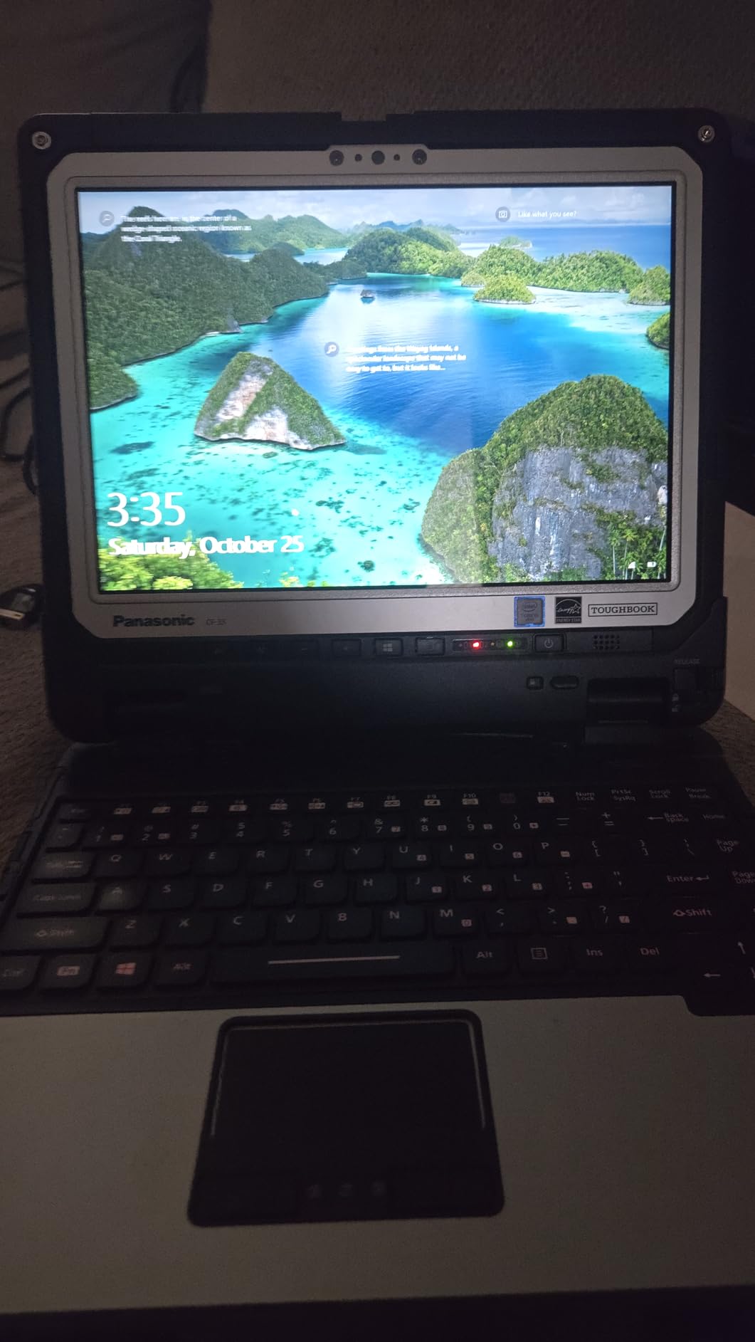 Panasonic Toughbook 33 MK1, Rugged 2-in-1, Core i5-7300U up to 3.5GHz, 12-inch QHD Touchscreen + Digitizer, 16GB RAM, 512GB SSD, 4G LTE, dGPS, Barcode Reader, Windows 11 Pro (Renewed) customer photo 1