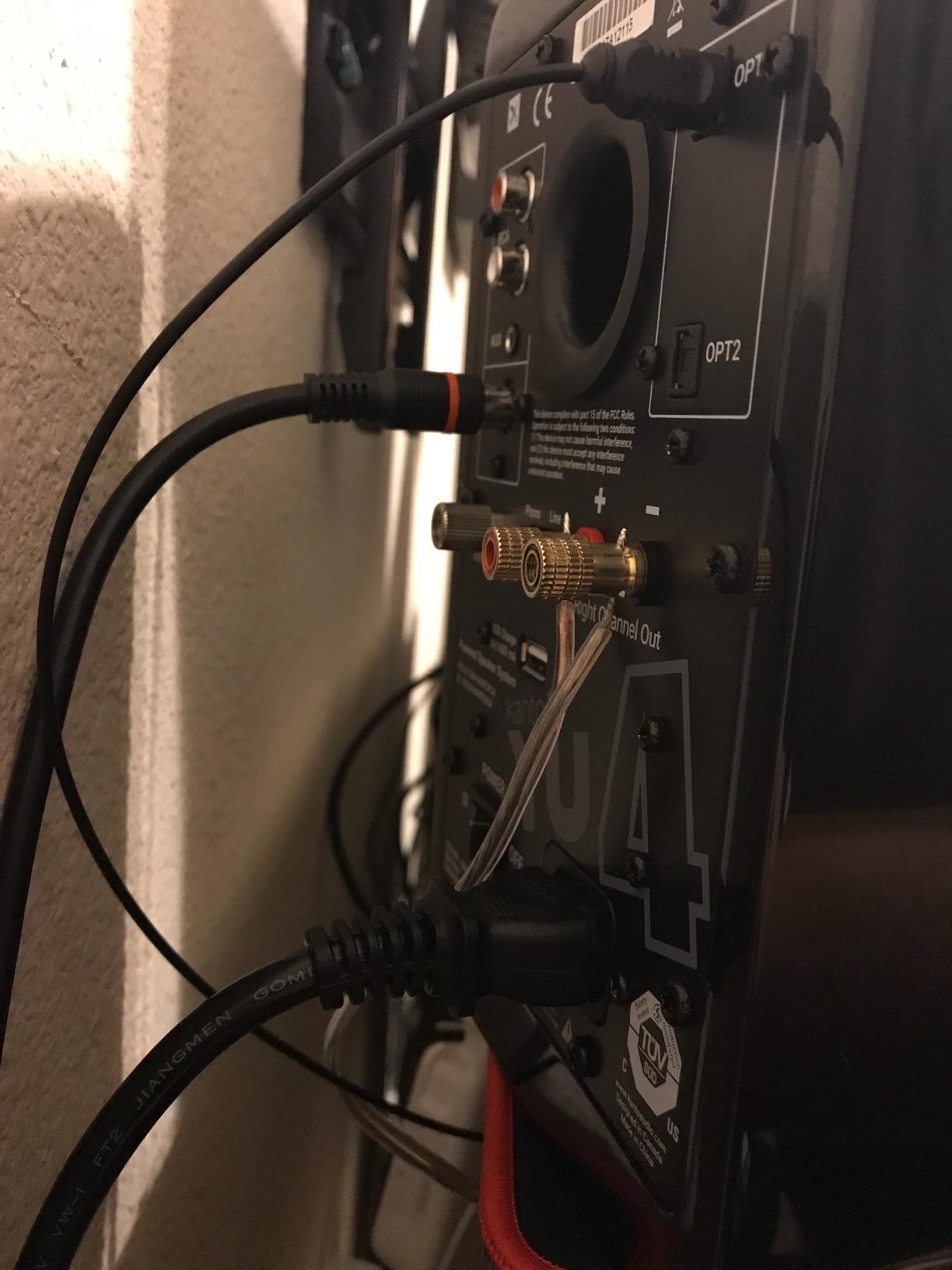 YU4 Powered Speakers with Bluetooth and Built-in Phono Preamp | 140W Peak Power | 1