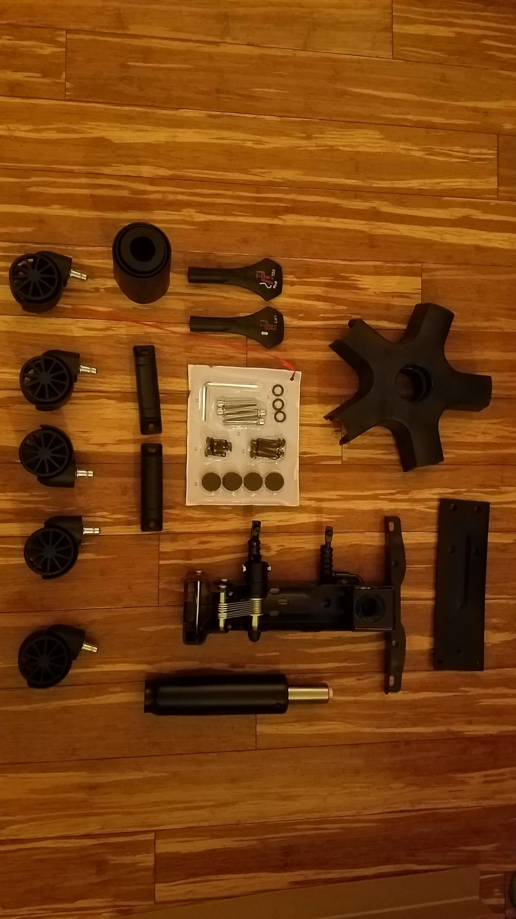 Dowinx Big and Tall Gaming Chair, Suede Fabric Game Chair with Pocket Spring Cushion, High Back Gamer Chair Ergonomic with Footrest for Adults Office, 440LBS, Black customer photo 1