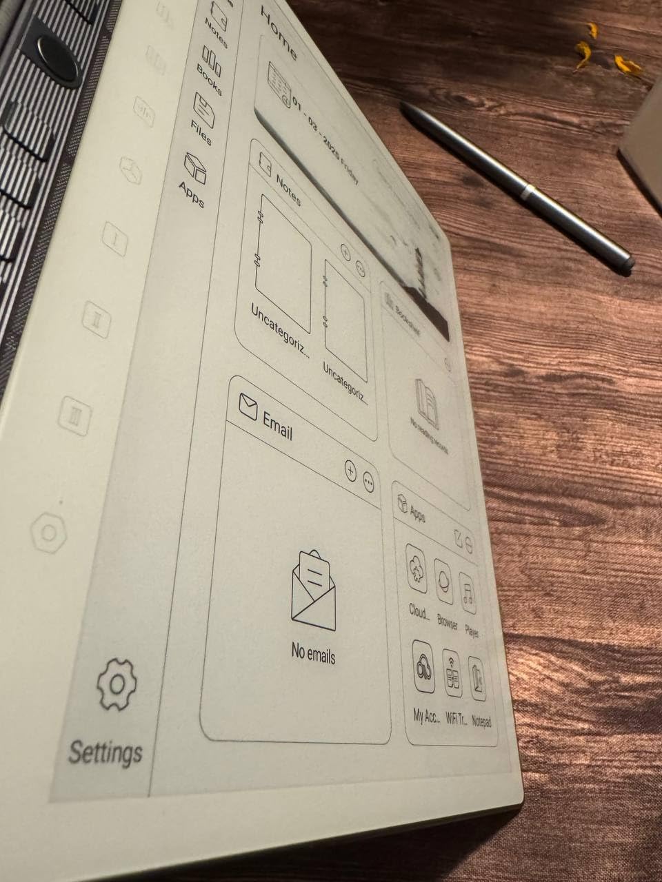 Penstar eNote 2 - The Whitest Paper Tablet | 10.3 inch 300 PPI Pen-Only Screen E-Ink Writing Tablet, Digital Notebook Includes Folio Cover and Two B5 Pens customer photo 2