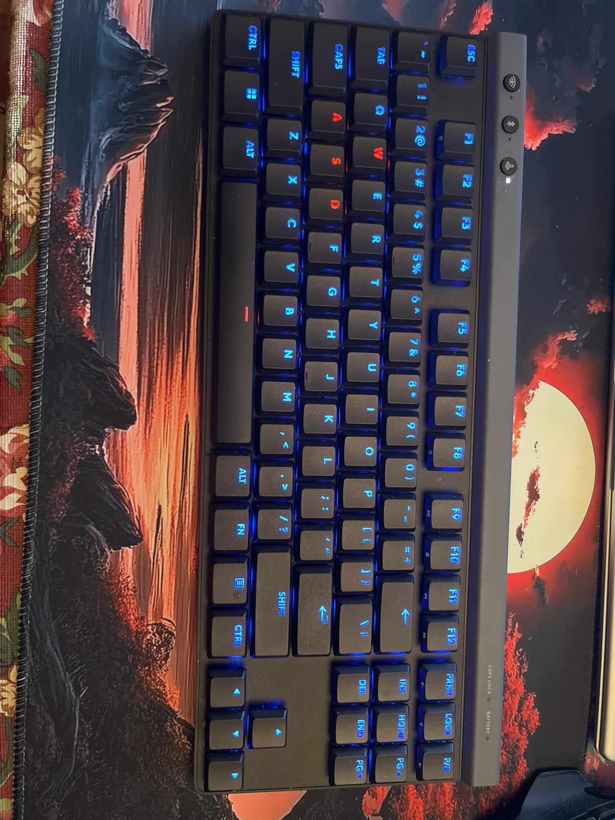 Logitech G515 Wireless Gaming Keyboard TKL - Low Profile, Kamisato Ayaka Special Edition, LIGHTSYNC RGB, Double-Shot PBT Keycaps, Tactile Brown Mechanical Switches customer photo 1