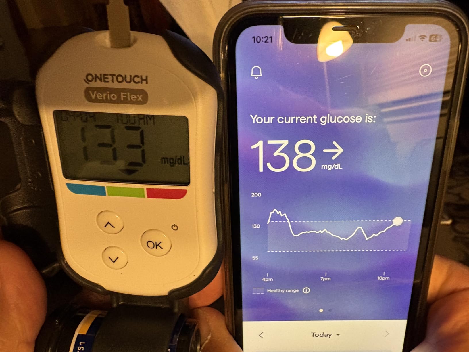 Lingo Continuous Glucose Monitor (CGM) & App (Pack of 2). Made by Abbott. Know The Impact of What You Eat. 1 biosensor Lasts up to 14 Days*. Works with iOS and Android. US Only. customer photo 1
