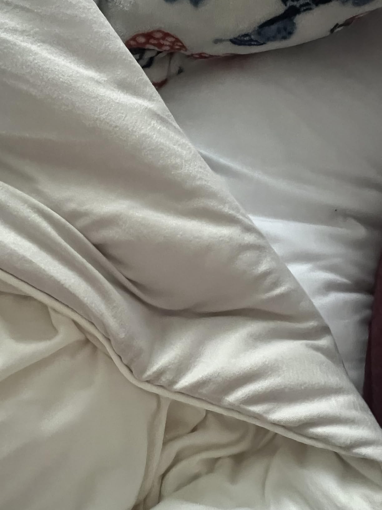 Elegear Queen Comforter Set Gray, PCM Temperature Regulating Ultra-Soft Bedding Set, 3Pcs Upgraded Micro Fleece Lightweight Comforter Set All Season, 1 Cover Free Comforter 90x90, 2 Pillowcase 20x26 customer photo 1