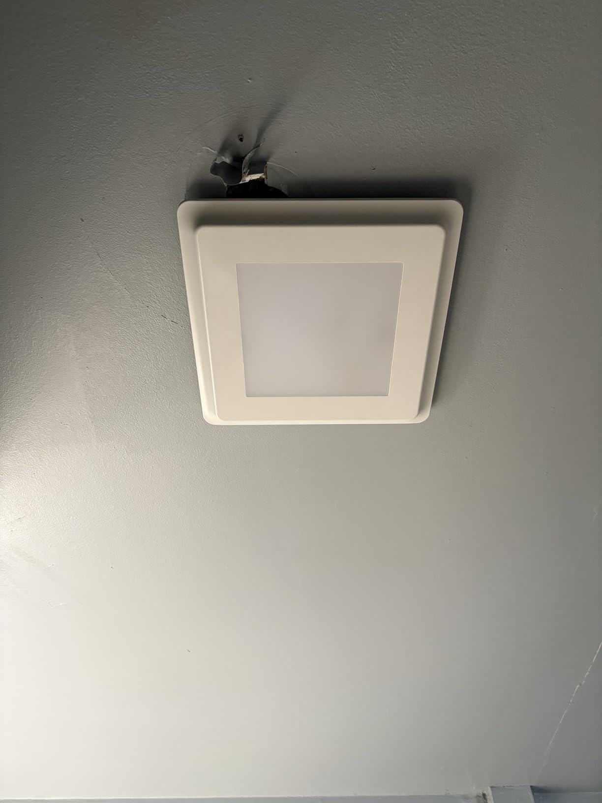 Amico Bathroom Exhaust Fan with Light, 80 CFM, 0.9 Sones, 1000LM, 5CCT, Easy Install, Ceiling Mount Shower Bathroom Fan customer photo 2