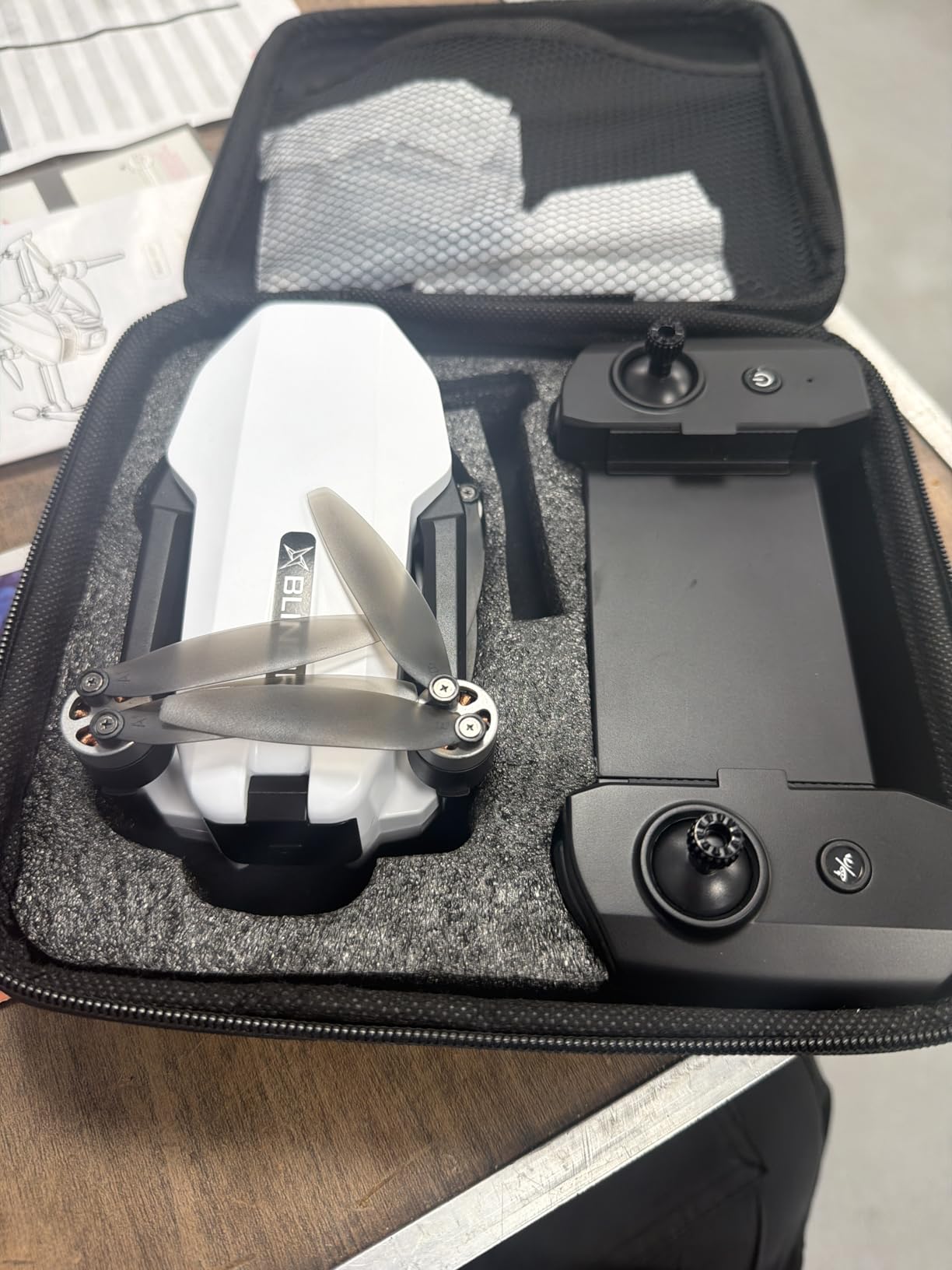 GPS Drone with Camera for Adults, 2K HD GPS Drones with Auto Return, Follow Me, Circle Fly, Waypoint Fly, Optical Flow, Brushless Motor, Foldable 5G Transmission FPV Quadcopter customer photo 1