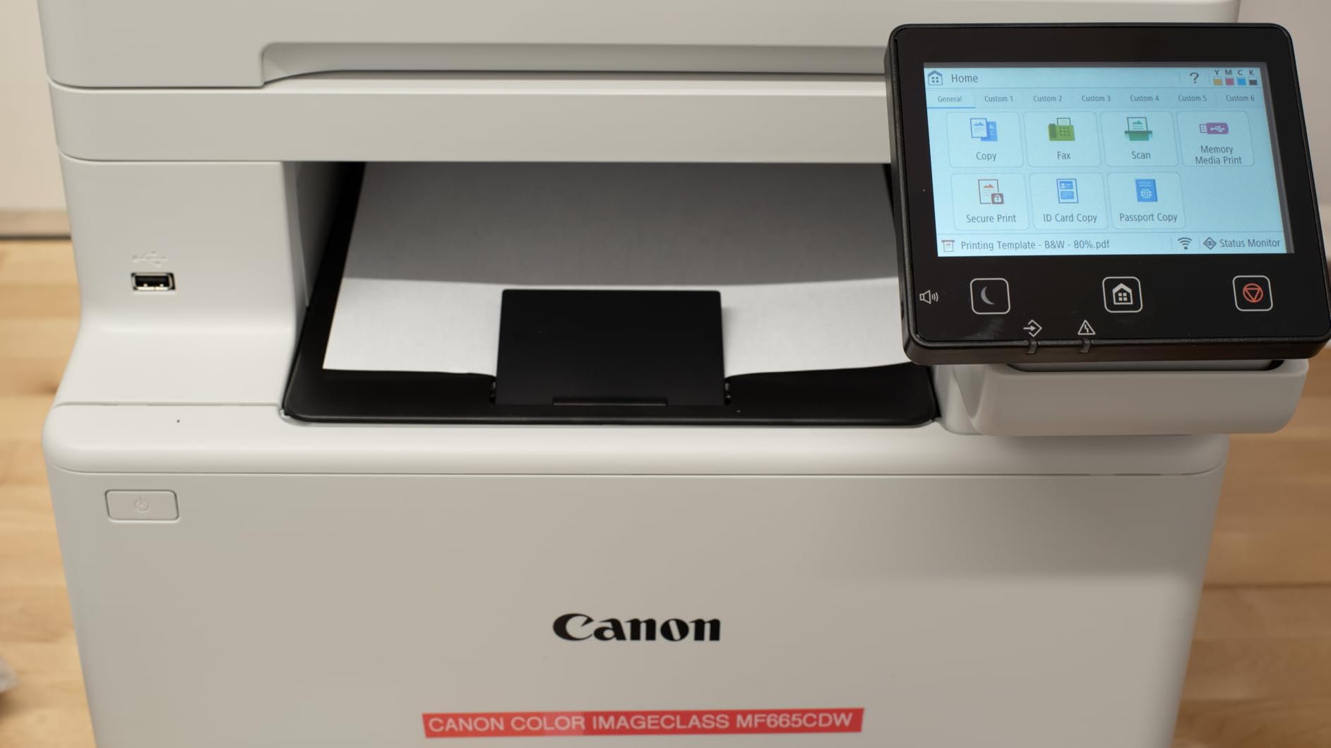 Canon Color imageCLASS MF665Cdw - Wireless Duplex Laser All-in-One with Copier, Scanner, Fax, Auto Document Feeder customer photo 1