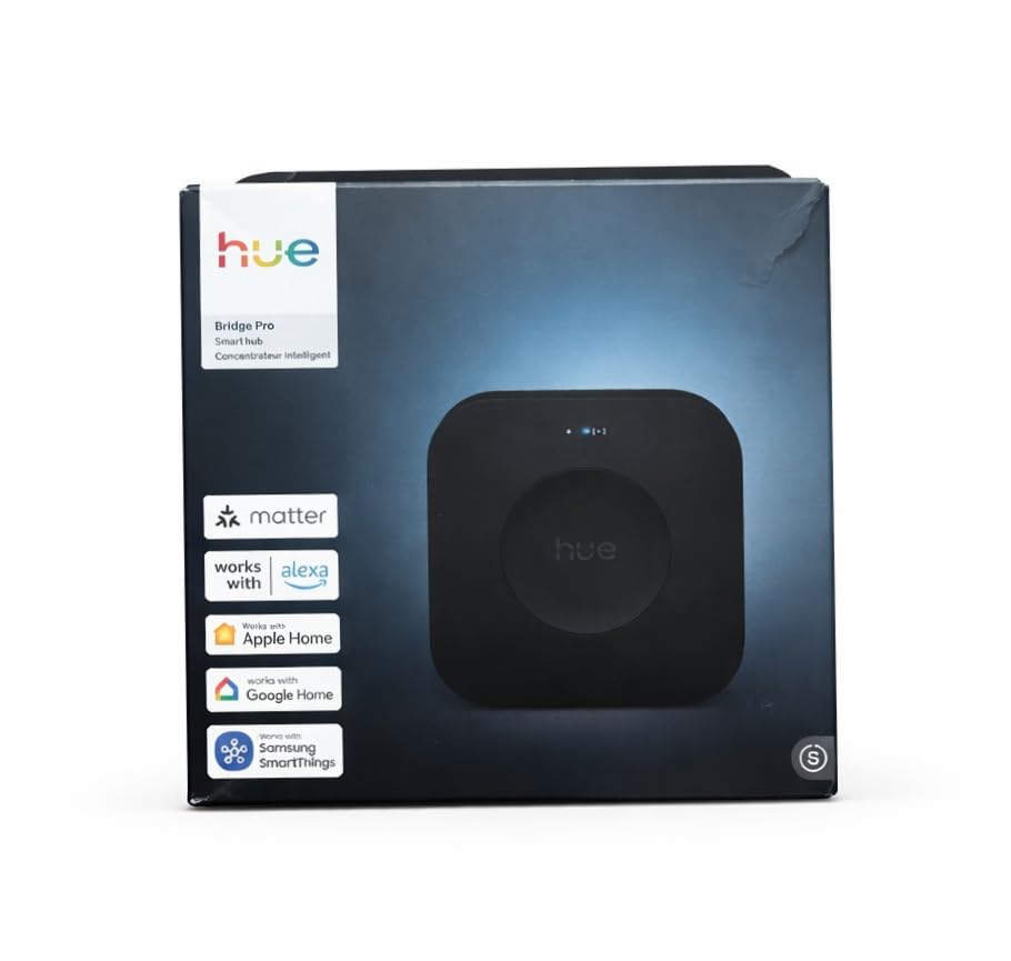 Philips Hue Bridge Pro, Smart Light Hub, Wireless, Advanced Encryption, Supports 150+ Lights & 50+ Accessories, Works with Apple Home, Alexa, Google, Samsung SmartThings customer photo 2