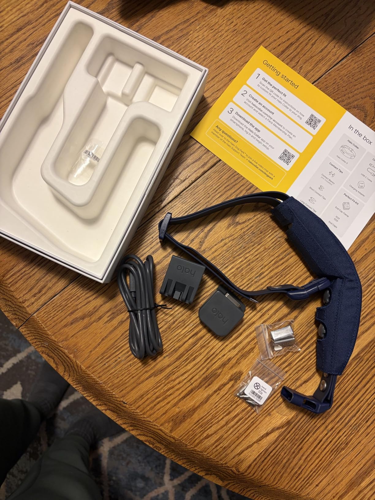 Halo Collar 5 Wireless Dog Fence & GPS Dog Collar - Keep Your Dog Safely Contained Outdoors with App-Controlled Boundaries and Real-Time Tracking customer photo 1