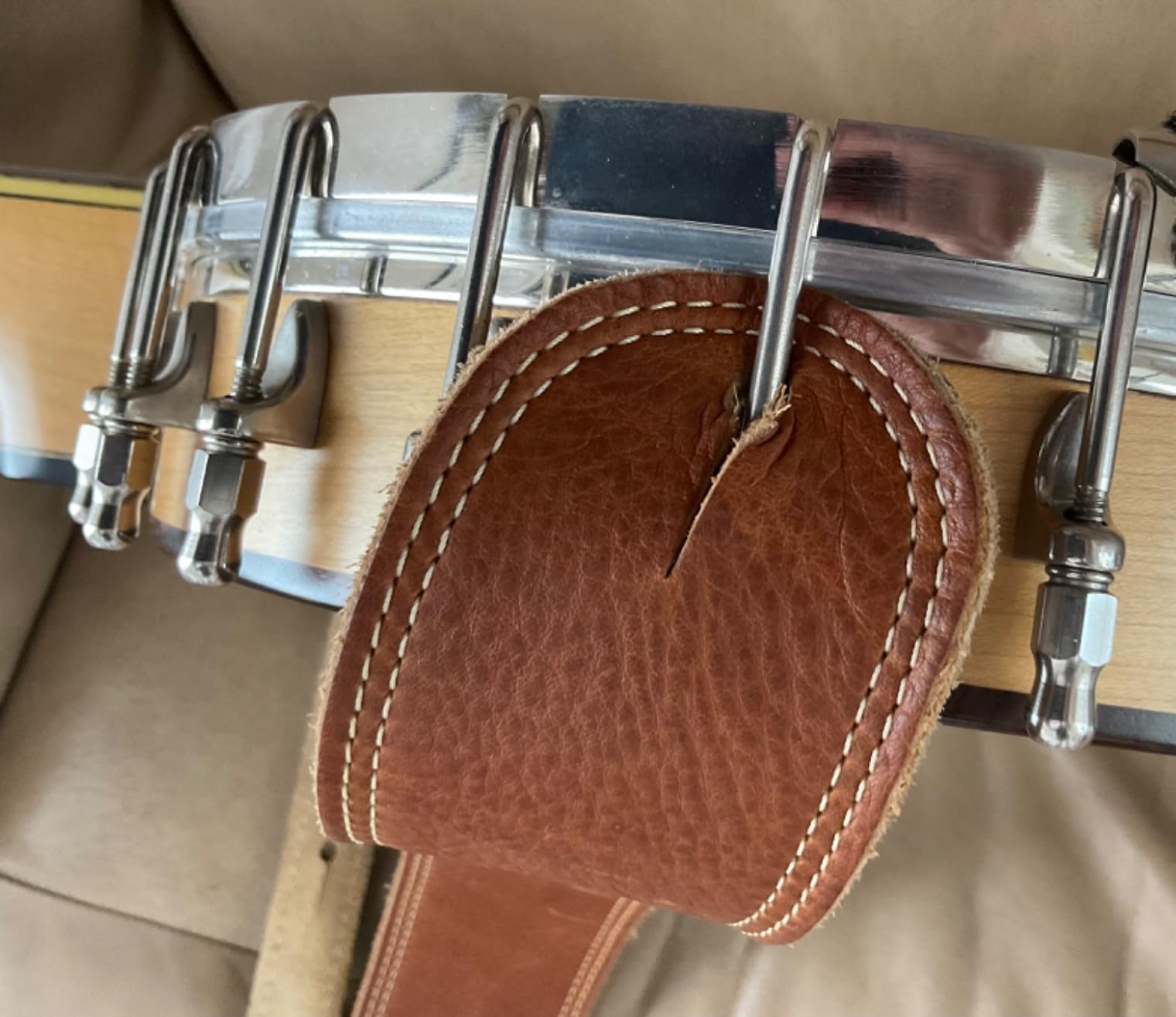 Mulucky 5 String Banjo Mini - 26 Inch Travel Banjo Sapele Body Closed Solid Back Beginner Kit With Gig Bag Picks Strings Strap - B807 customer photo 1