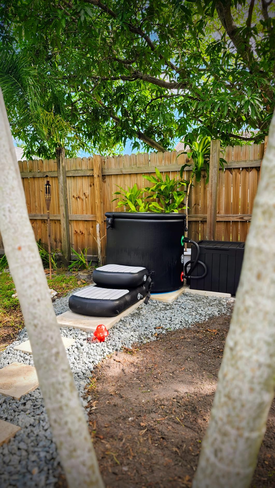 Ice Bath Tub & Cold Plunge Chiller Kit, 1/3HP Ice Bath Chiller with Built-in Pump & Filter, XL 120 Gal Insulated Ice Pod Pro, Cold Plunge Tub with Water Chiller for Cold Therapy customer photo 1