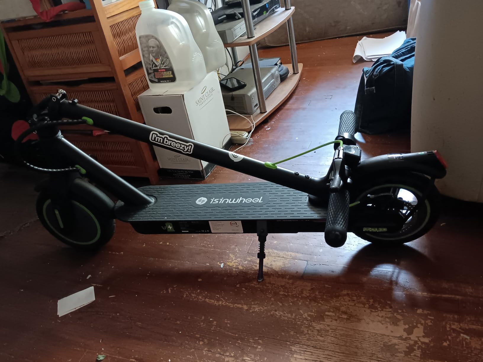 isinwheel GT1 Electric Scooter Adults, 28MPH Top Speed, 28Miles Range, 800W Motor, 330LBS Load, Off-Road Scooter for Adults with Turn Signal customer photo 1