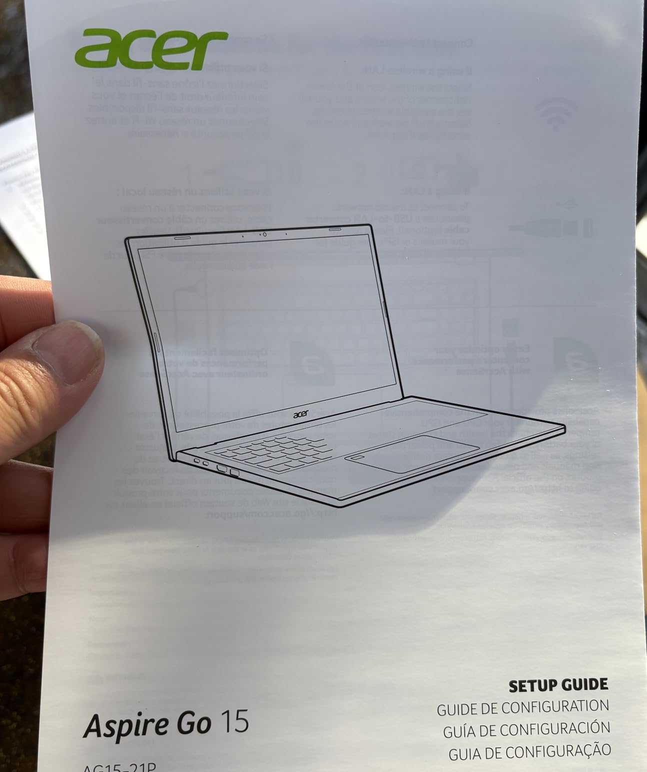 acer Aspire Go 15 AI Ready Laptop | 15.6