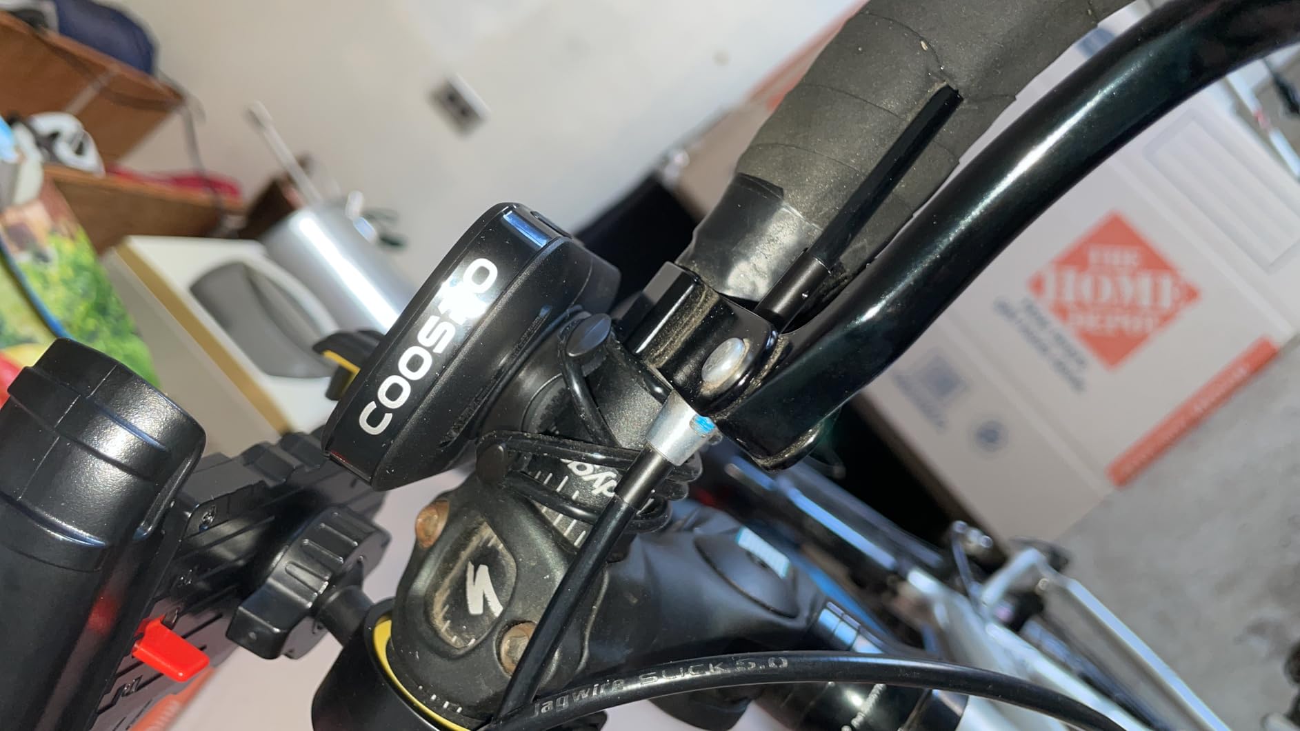 COOSPO Color Touchscreen GPS Bike Computer CS600, Wireless IPX7 Waterproof Cycling GPS Speedometer with Bluetooth/ANT+, Backlight Route Navigation, Support Bike Radar & 36H Battery Life customer photo 1