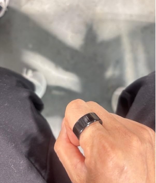 Mirlray Smart Ring for Women & Men, Smart Ring Health Tracker, Blood Oxygen & Heart Rate Monitor, Long Lasting Battery Sleep Ring customer photo 1