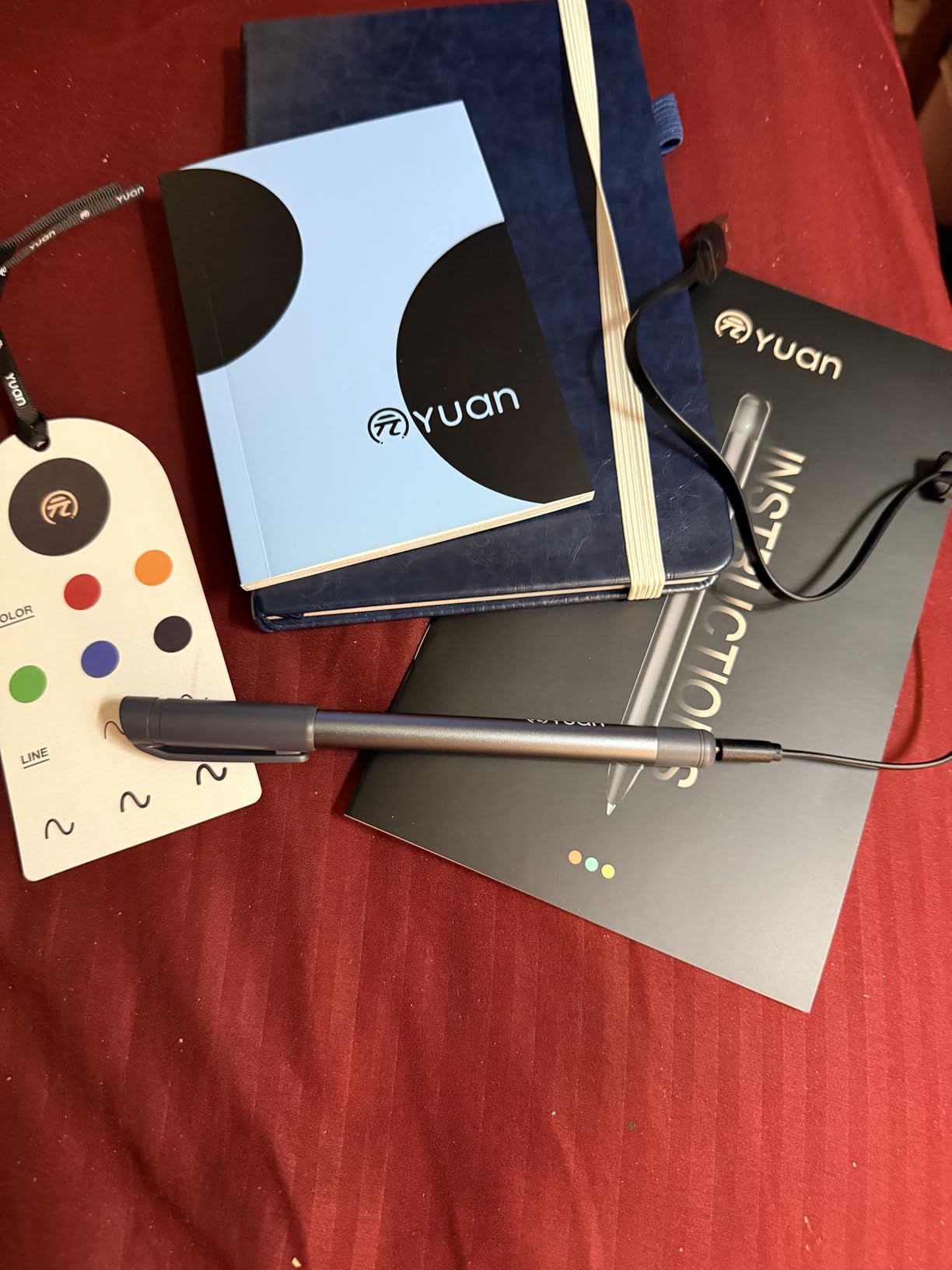 Yuan Smart Digital Notebook with Pen, Smart Pen for Note Taking Real-Time Sync-to-Digital, Smart Writing for Meeting Class Creation, Digitizing, Store, and Share Handwritten Notes via App(iOS/Android) customer photo 2