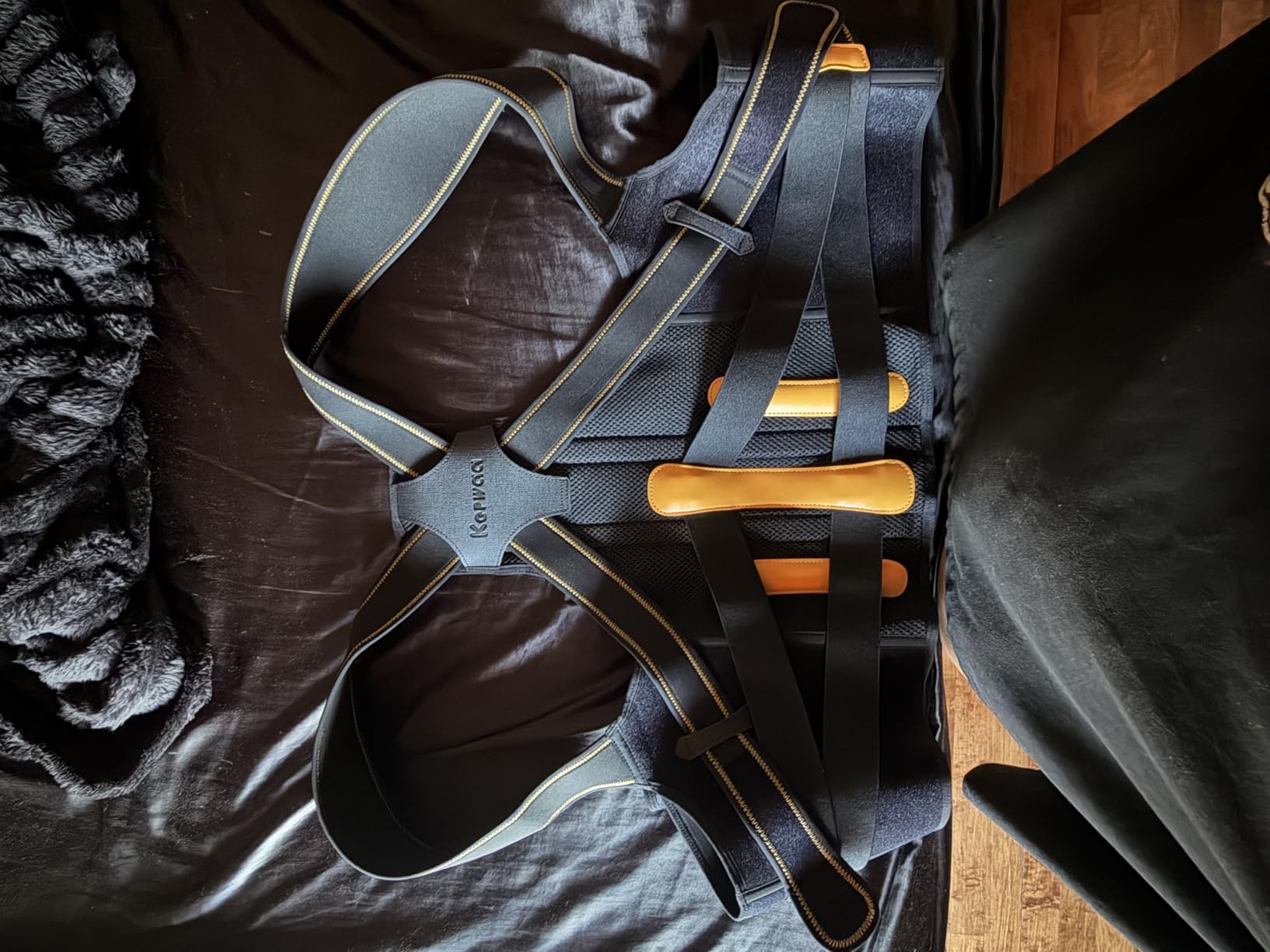 Posture Corrector for Women and Men, 5 Full Back Support Brace Rods, FSA&HSA Eligible, Adjustable Shoulder Straightener, Improving Hunchback Posture, Upper and Lower Back, Neck Pain Relief, Small customer photo 1