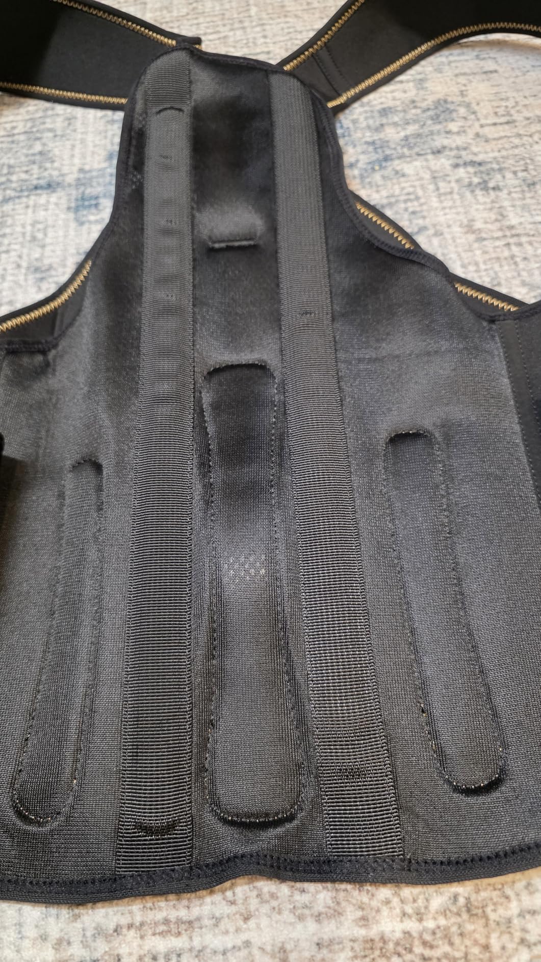 Posture Corrector for Women and Men, 5 Full Back Support Brace Rods, FSA&HSA Eligible, Adjustable Shoulder Straightener, Improving Hunchback Posture, Upper and Lower Back, Neck Pain Relief, Small customer photo 2