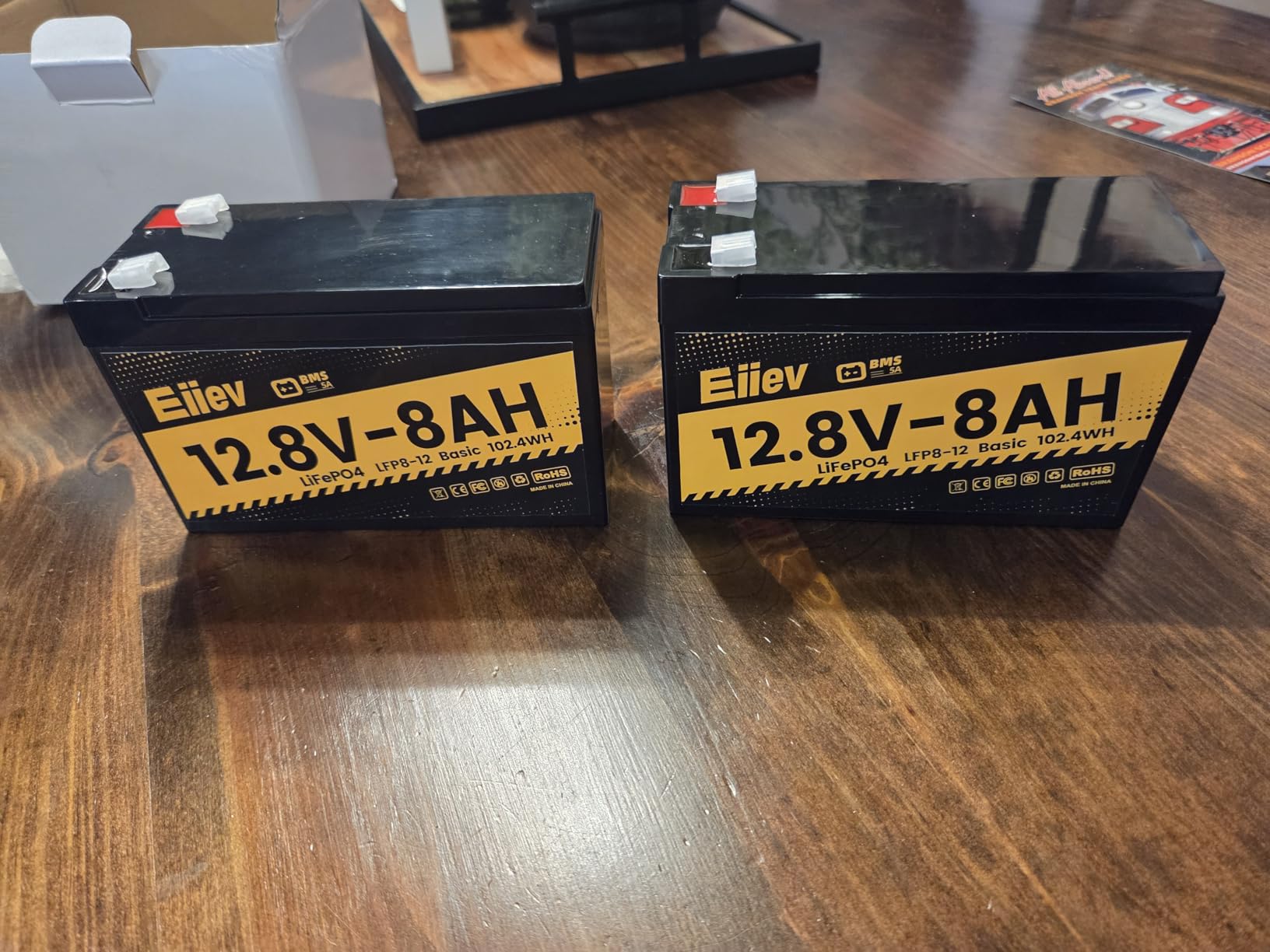 12V 100Ah Lithium Battery, LiFePO4 Battery Built-in 100A BMS Protect, Group 31 Deep Cycle Portable Power, Lithium Iron Phosphate Battery for Trolling Motors, Yacht, Marine, RV, Home Energy (1 Pack-100Ah) customer photo 2
