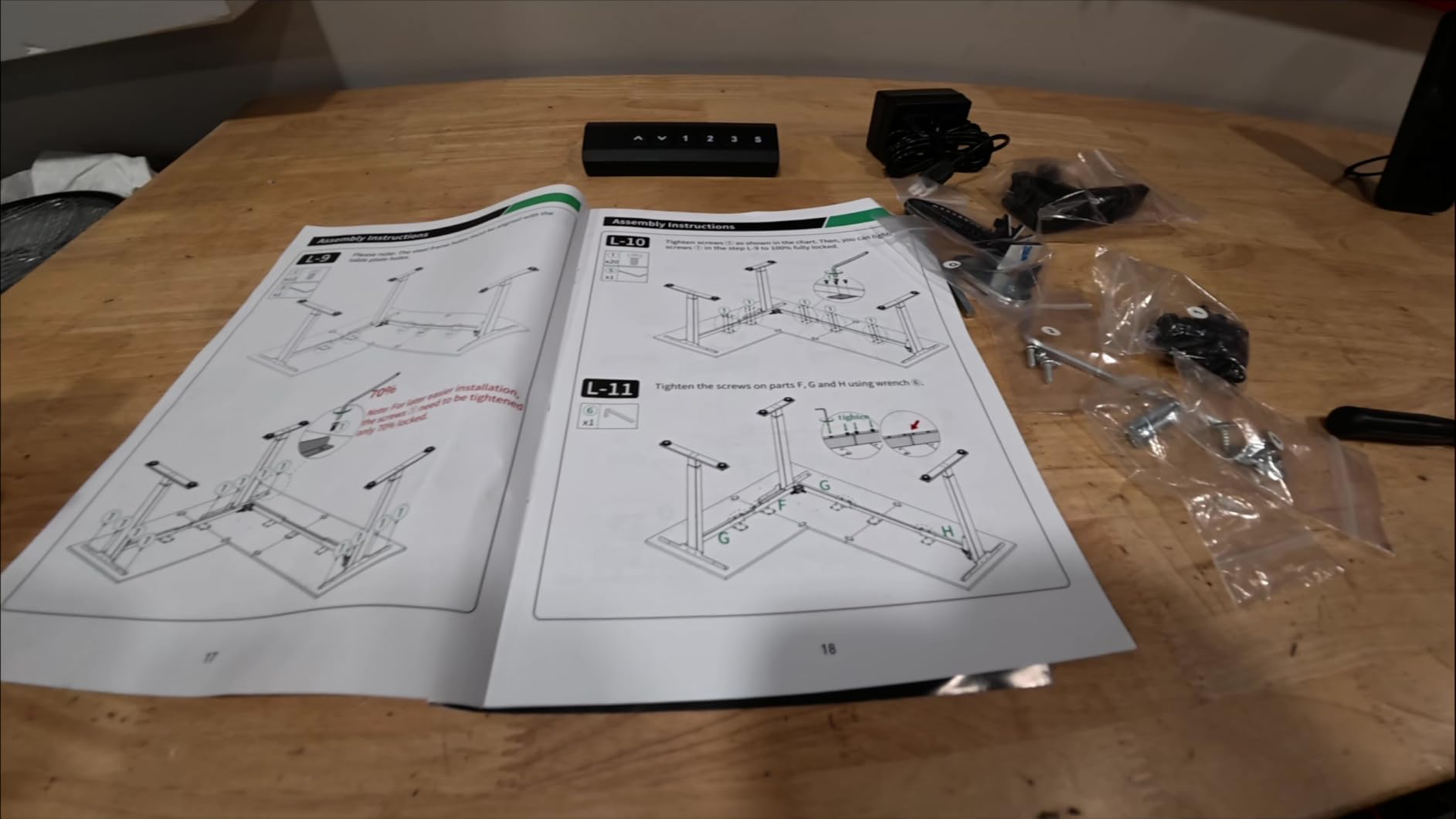 OffiGo 63 Inch Reversible L Shaped Electric Standing Desk, Height Adjustable Corner Stand up Desk, Ergonomic Large Lift Computer Table for Home, Office, Workstation, Black customer photo 1