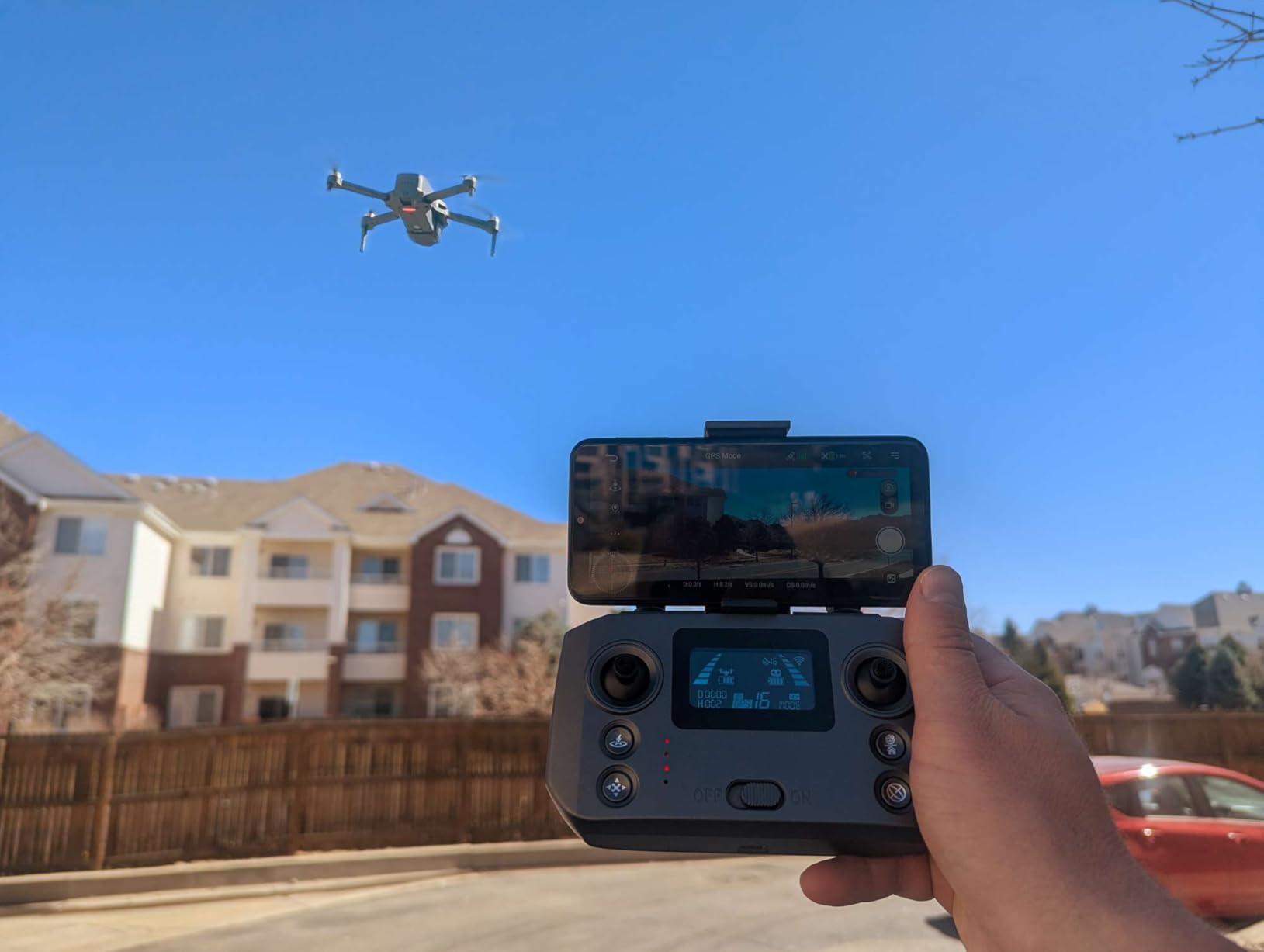 GPS Drone with 4K Camera for Adults, Foldable RC Quadcopter with 1312ft Range Video Transmission, 48 Mins Flight Time, Auto Return, Follow Me, Circle Fly, Waypoint Fly, Gesture Control customer photo 1