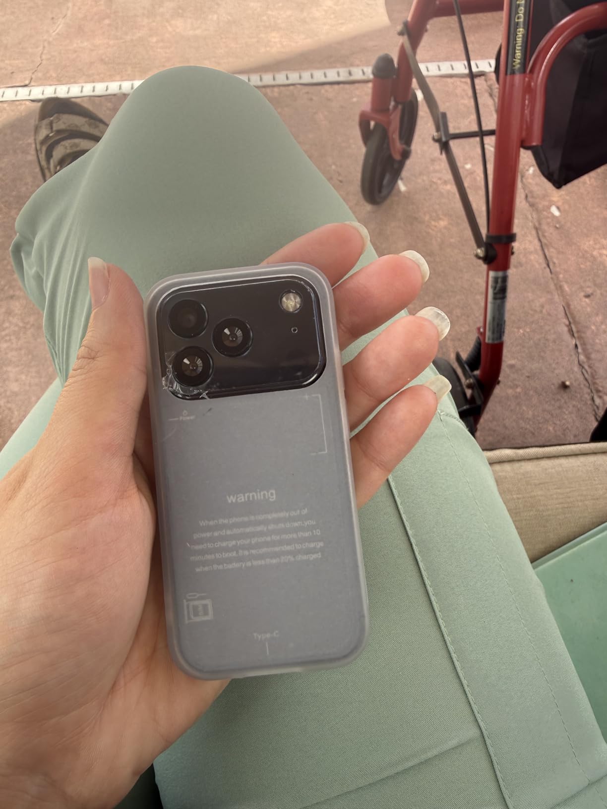 Mini Phone for Kids, Unlocked Kid Phone, 4.0 inch HD Touch Screen, 3GB+32GB, 4G, Dual SIM, Face ID, Android 10.0, GPS, Kids Smart Phone (Black) customer photo 1