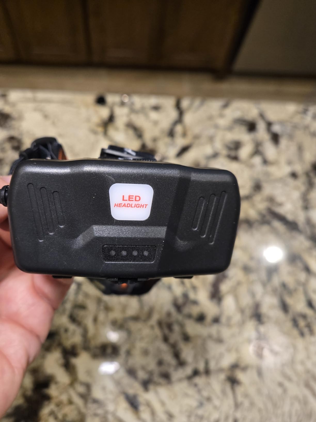 Rechargeable Headlamp High Lumen, 3000L Super Bright Head Lamp, 90 Rotatable Head Lights for Forehead, Adjustable Focus Headlight Flashlight, 4Modes LED Headlamps for Adults Hardhat Camping (2Pack) customer photo 1